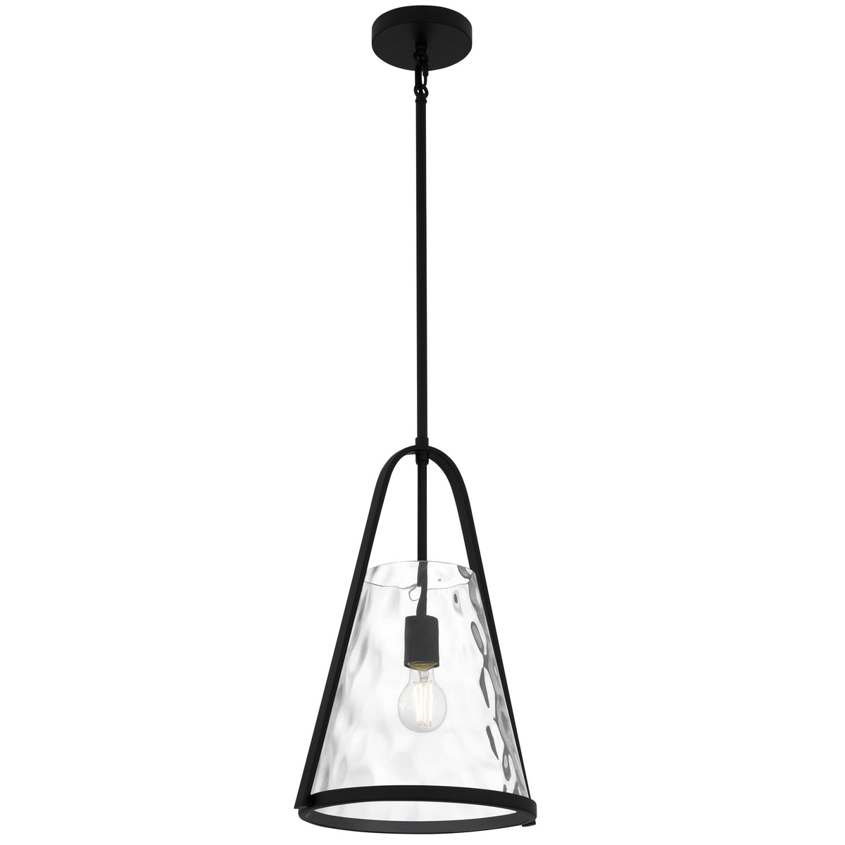 Quoizel - BRIL1511MBK - One Light Mini Pendant - Briley - Matte Black