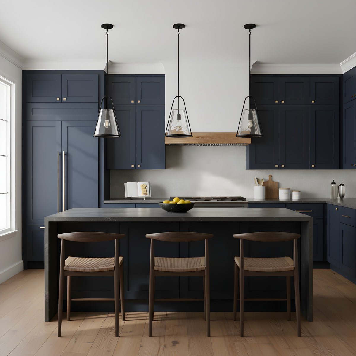 Quoizel - BRIL1511MBK - One Light Mini Pendant - Briley - Matte Black