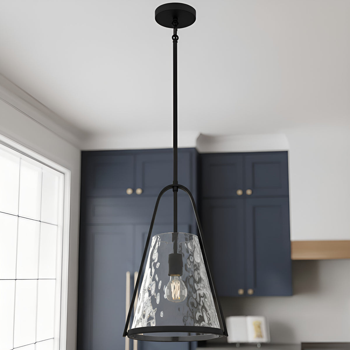 Quoizel - BRIL1511MBK - One Light Mini Pendant - Briley - Matte Black