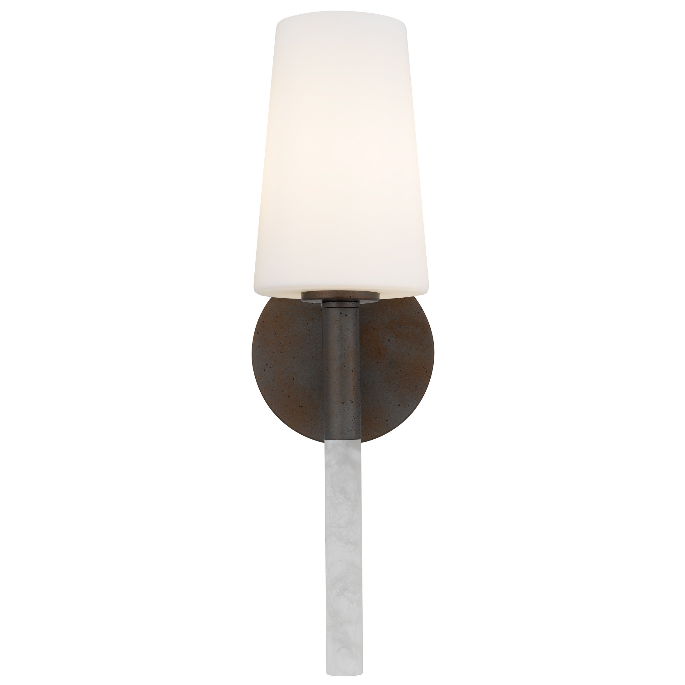 Quoizel - ELOU8705IN - One Light Wall Sconce - Eloura - Iron Gate