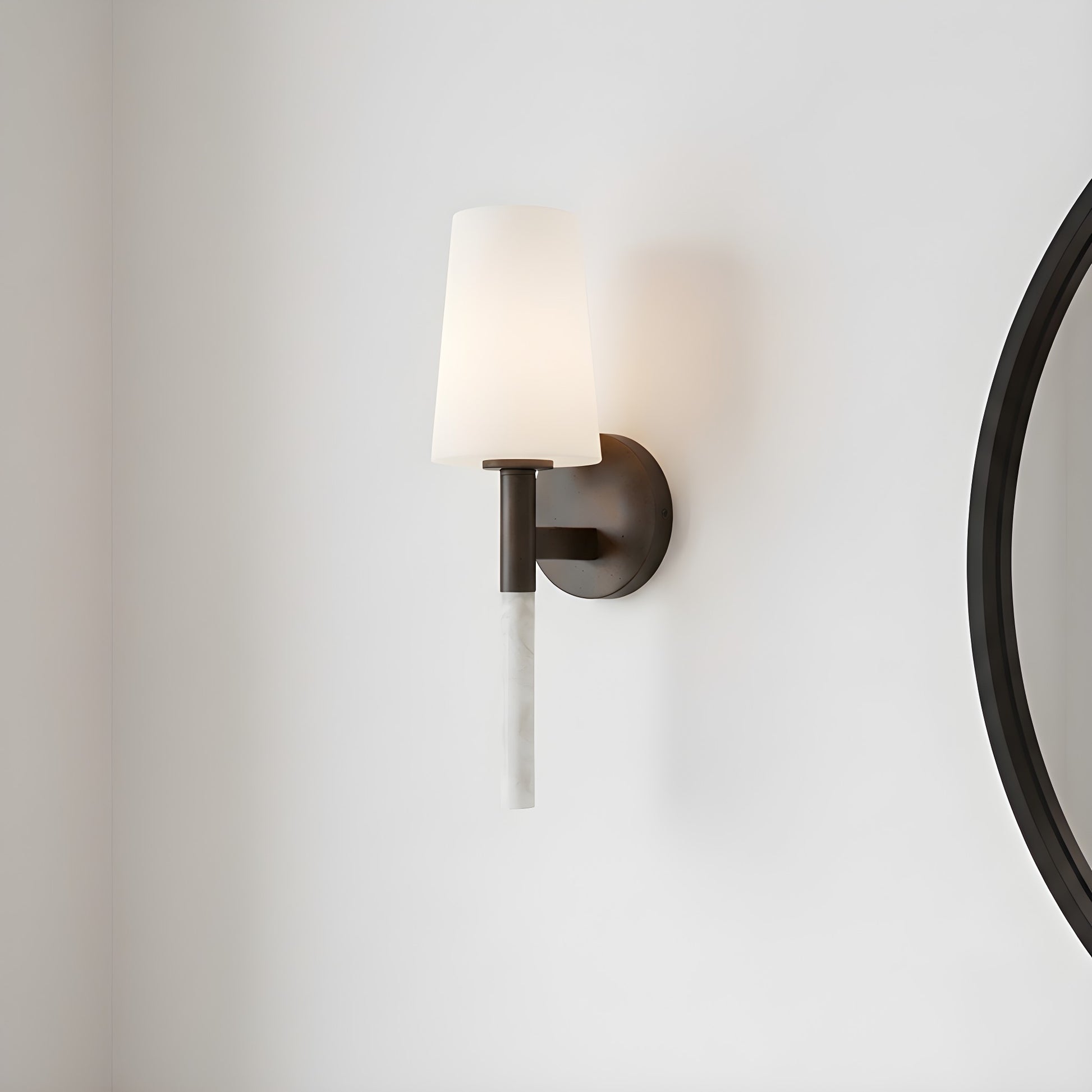 Quoizel - ELOU8705IN - One Light Wall Sconce - Eloura - Iron Gate