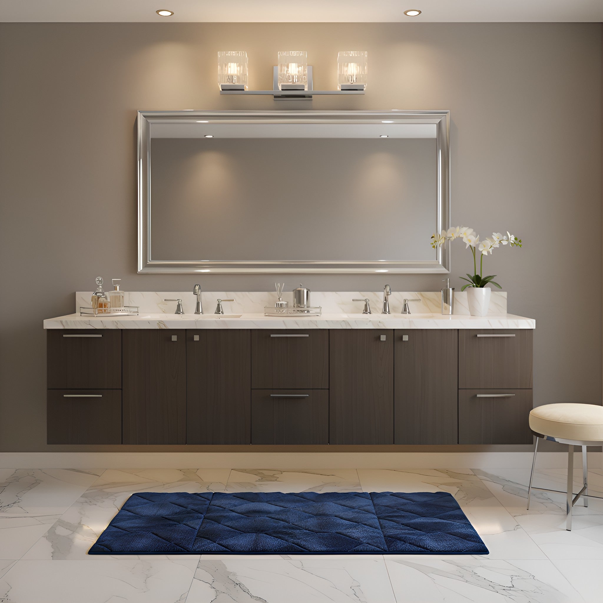 Quoizel - ESTE8621C - Three Light Vanity - Estelle - Polished Chrome