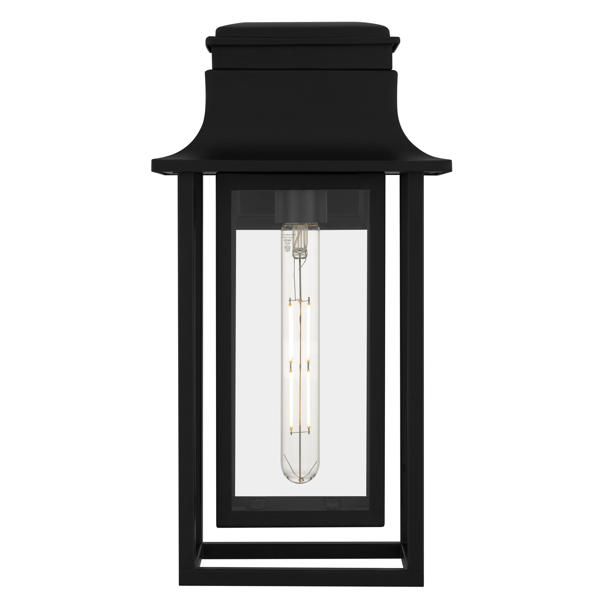 Quoizel - GARN8408MBK - One Light Outdoor Wall Lantern - Garner - Matte Black