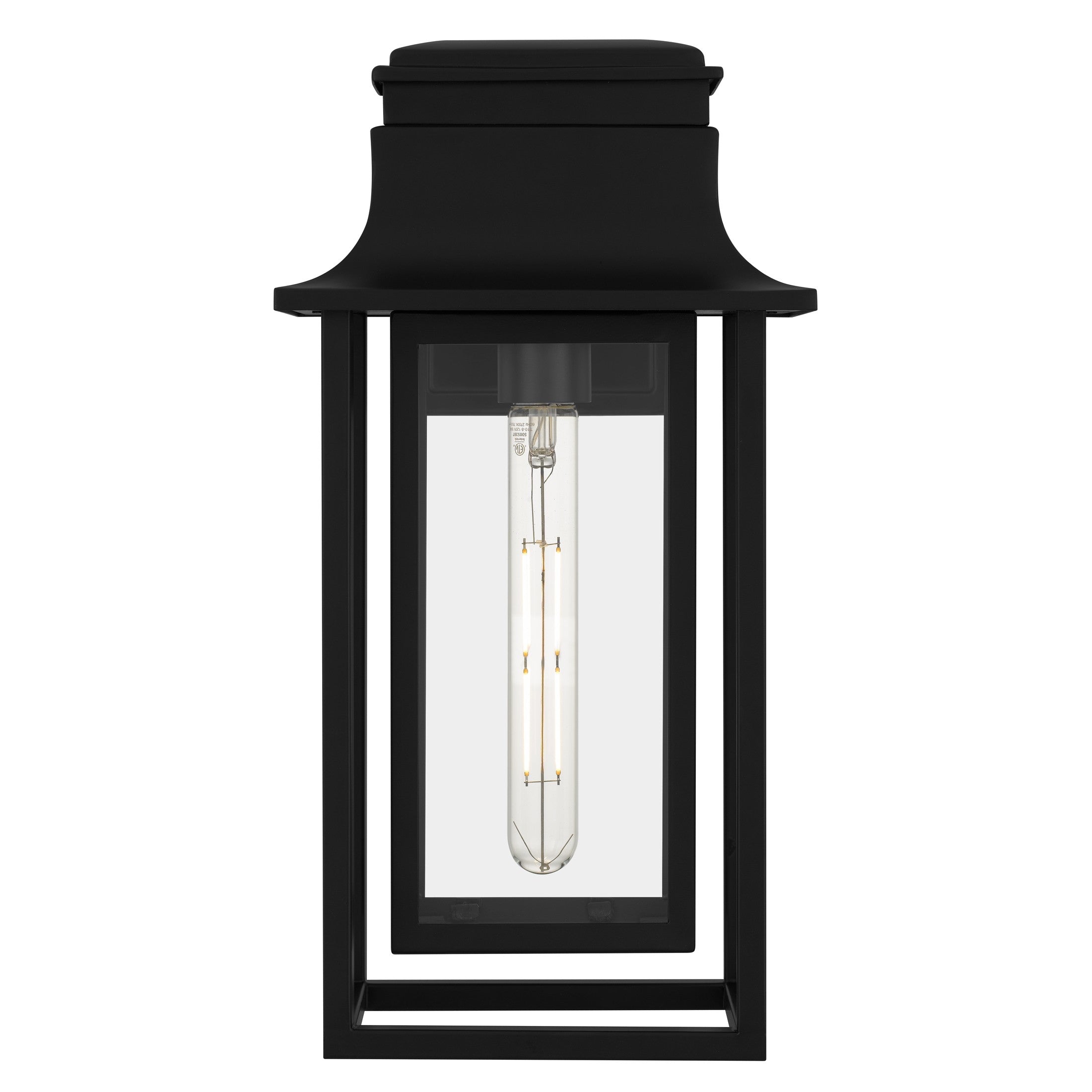 Quoizel - GARN8408MBK - One Light Outdoor Wall Lantern - Garner - Matte Black