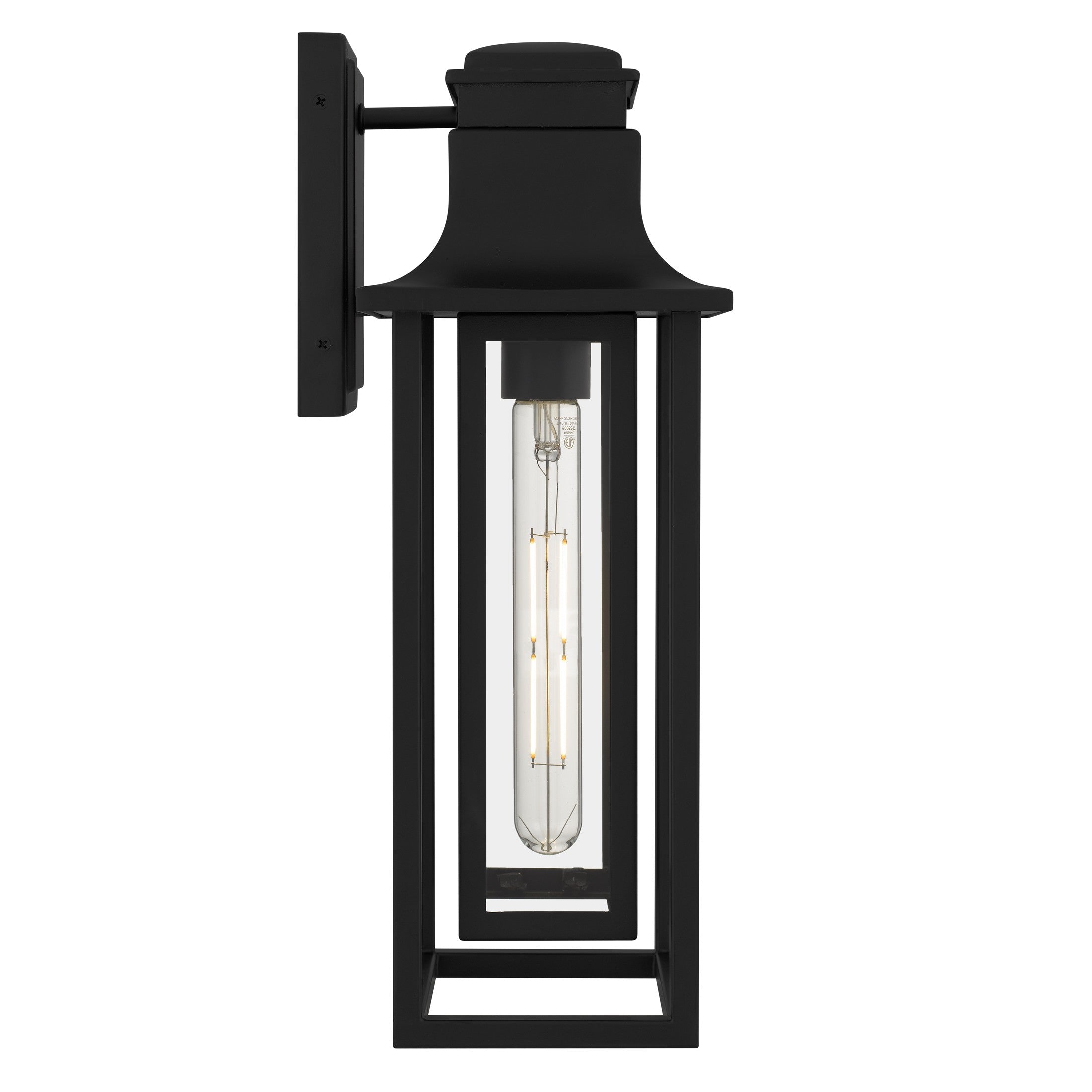 Quoizel - GARN8408MBK - One Light Outdoor Wall Lantern - Garner - Matte Black
