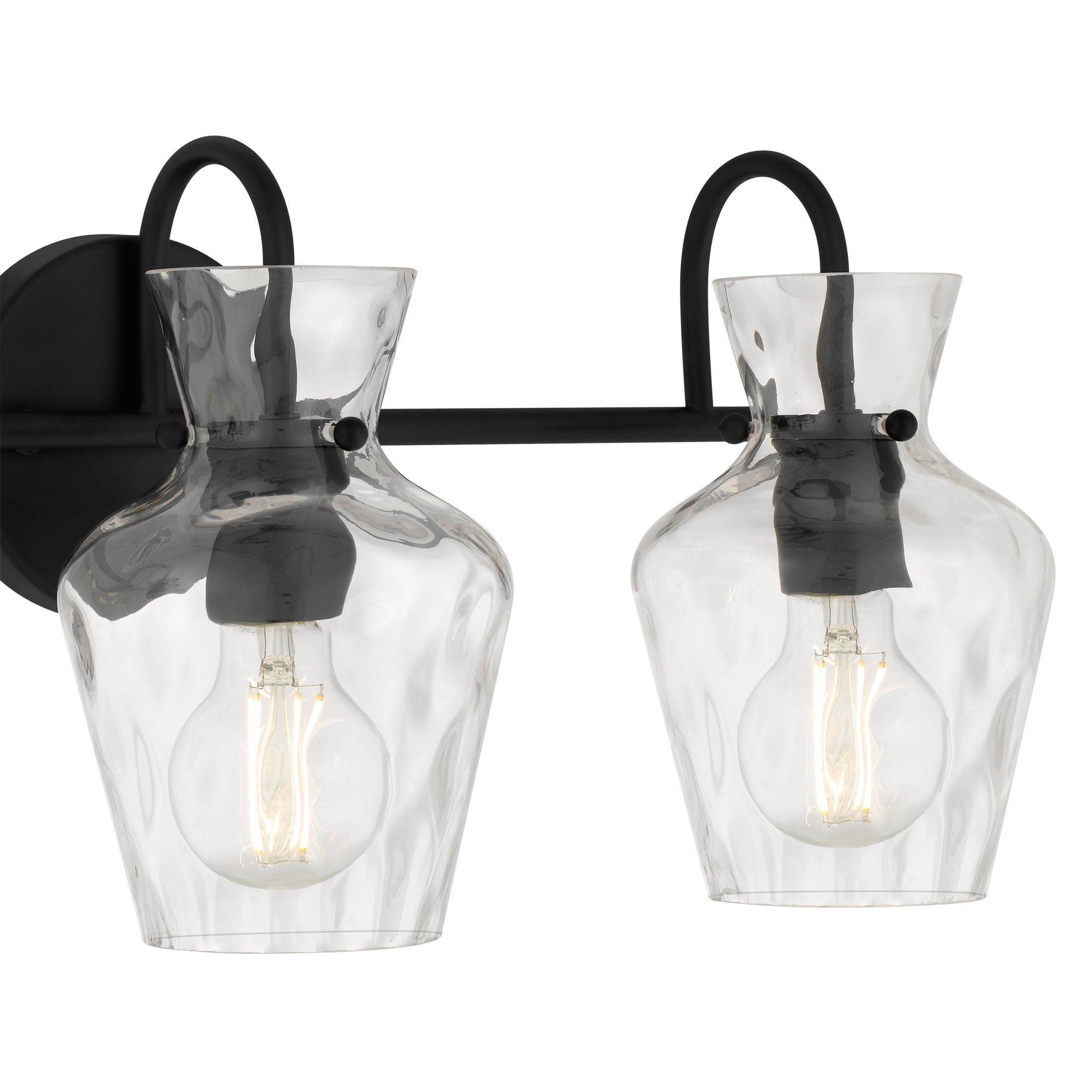 Quoizel - HLL8622MBK - Three Light Vanity - Hollis - Matte Black