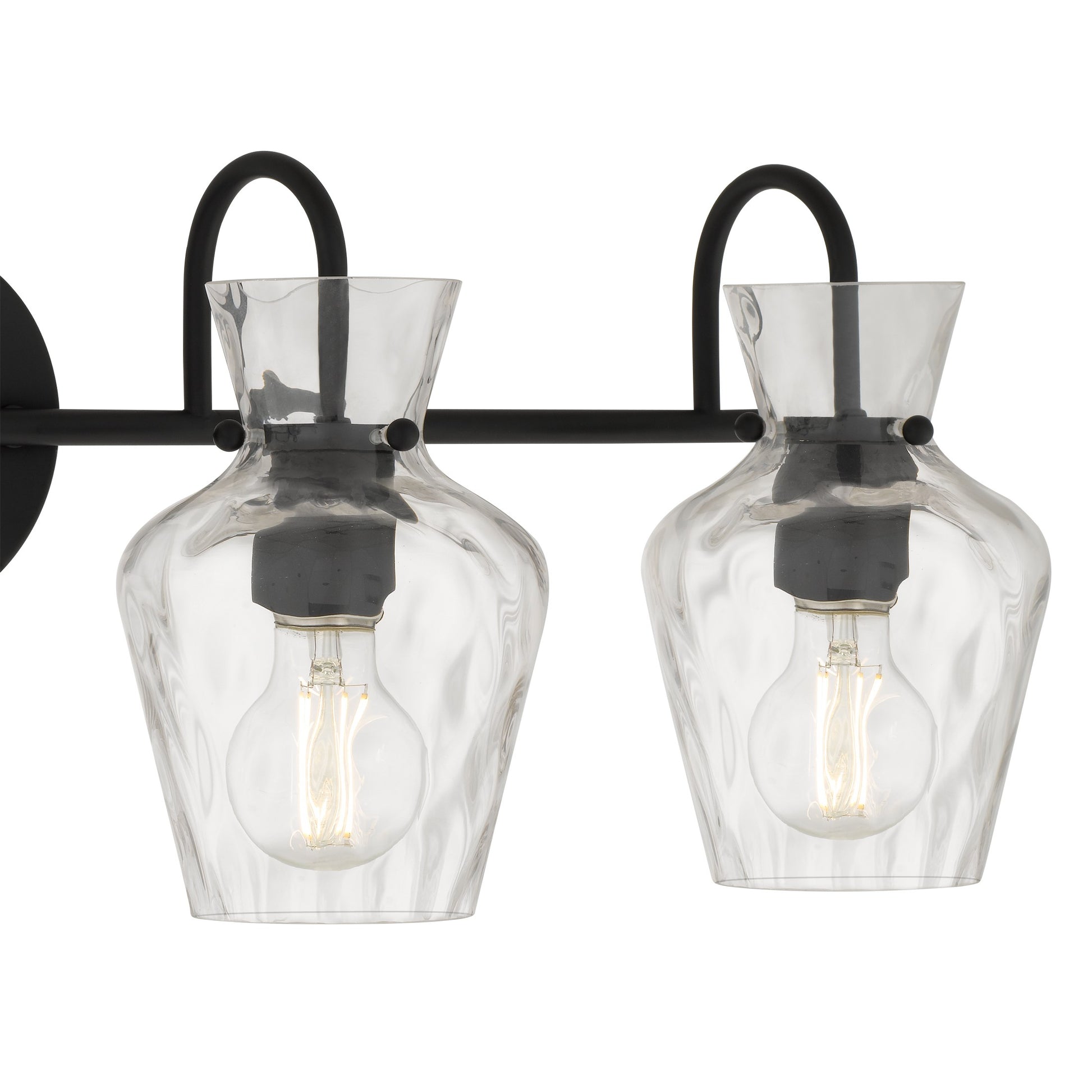 Quoizel - HLL8630MBK - Four Light Vanity - Hollis - Matte Black