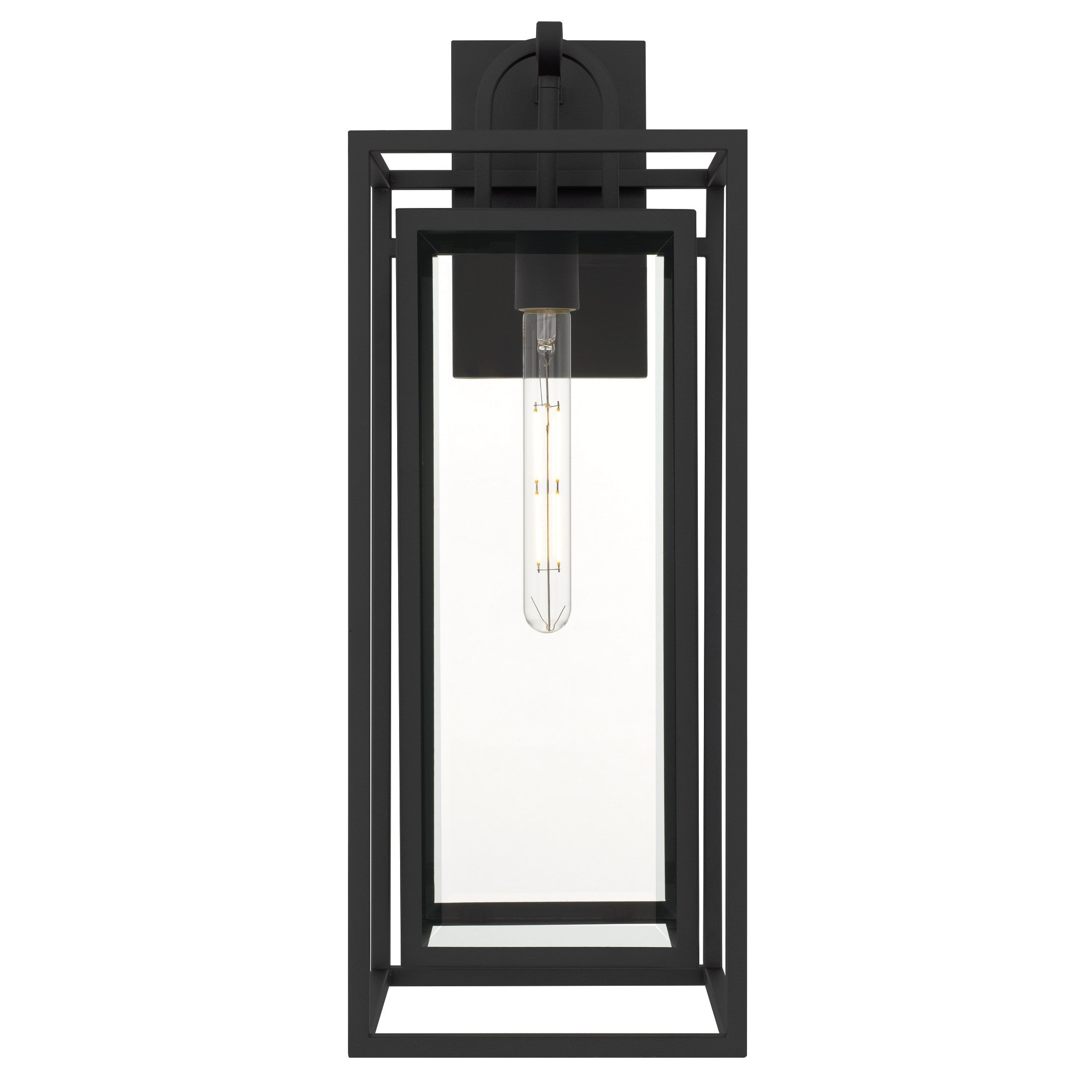 Quoizel - JAY8409MBK - One Light Outdoor Wall Lantern - Jayce - Matte Black