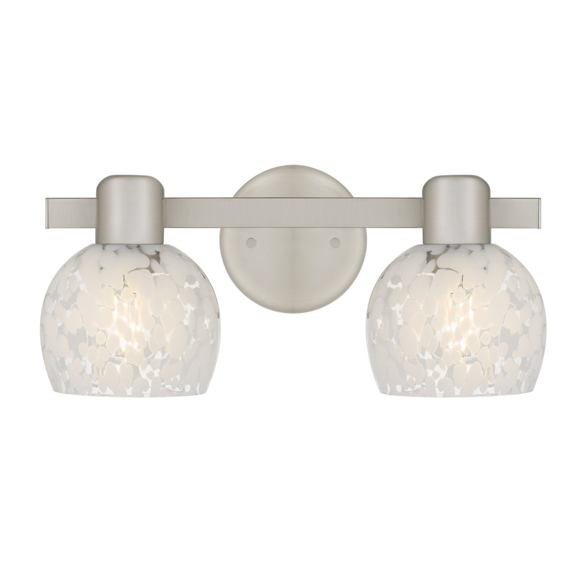 Quoizel - LAY8616BN - Two Light Vanity - Layton - Brushed Nickel