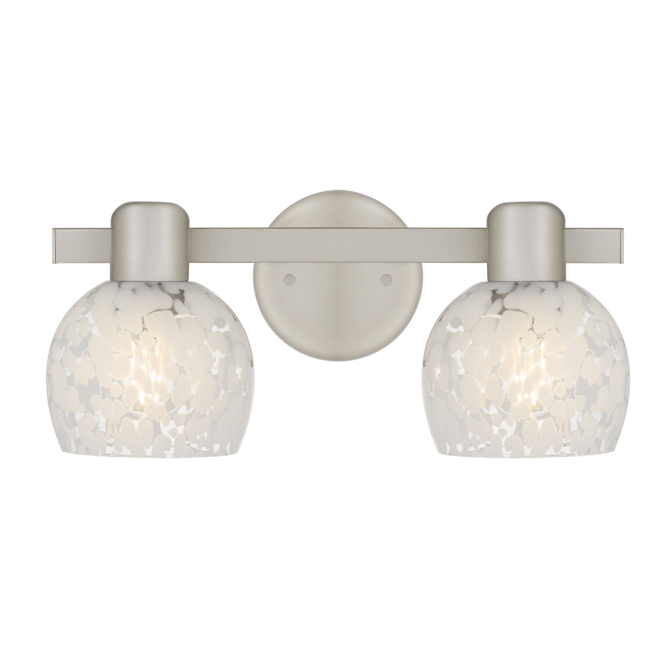 Quoizel - LAY8616BN - Two Light Vanity - Layton - Brushed Nickel
