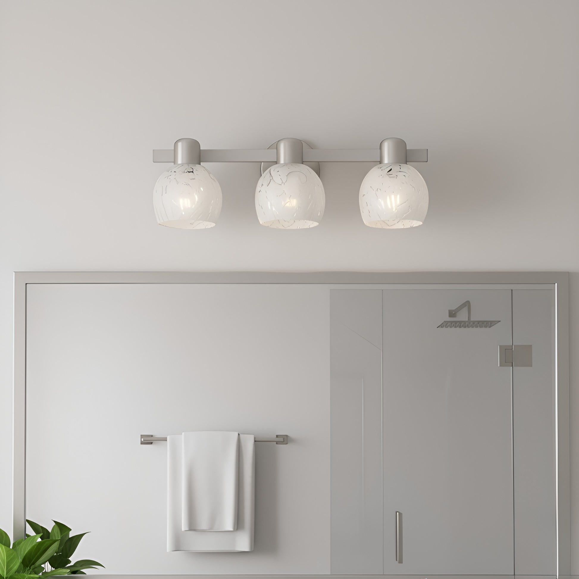 Quoizel - LAY8622BN - Three Light Vanity - Layton - Brushed Nickel