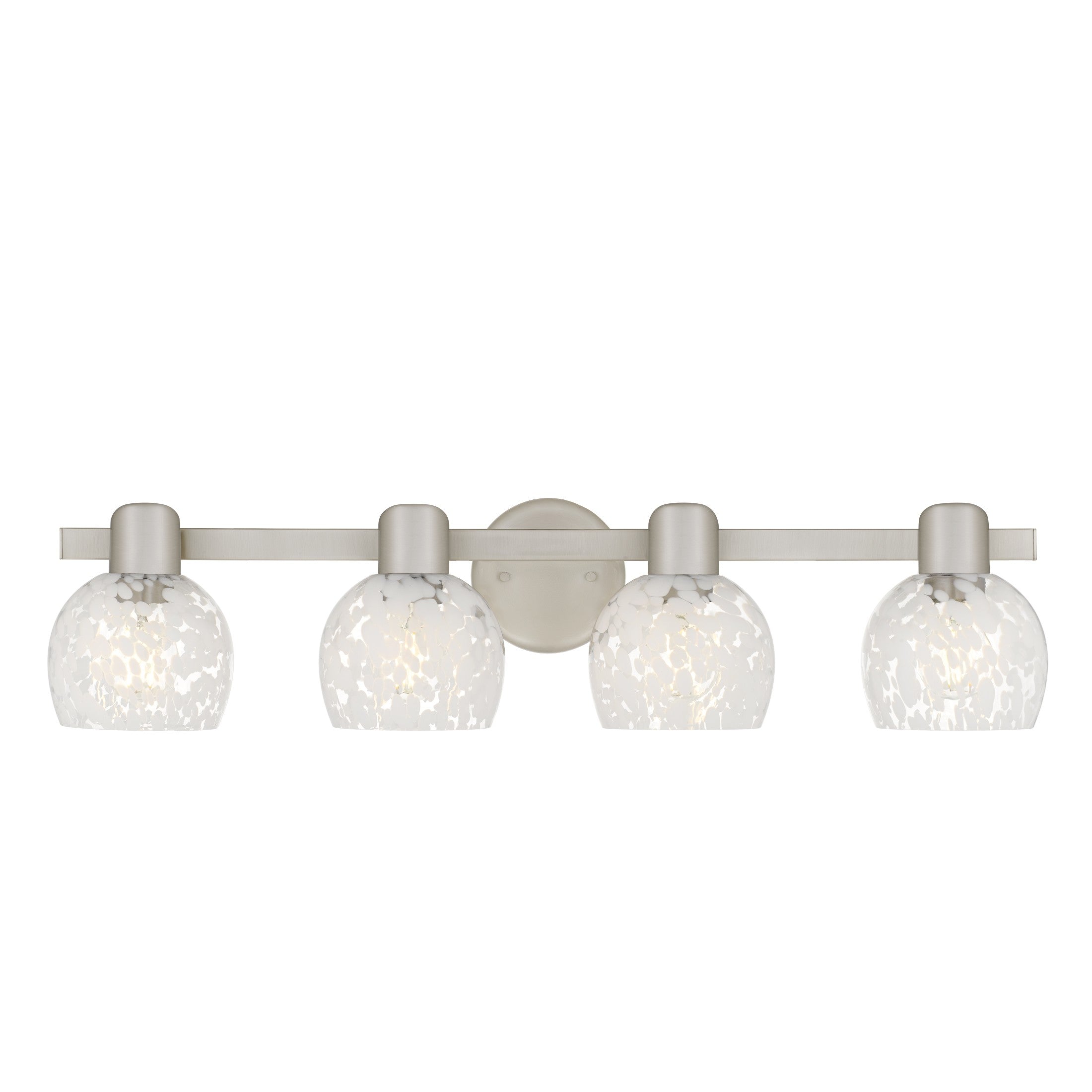 Quoizel - LAY8630BN - Four Light Vanity - Layton - Brushed Nickel