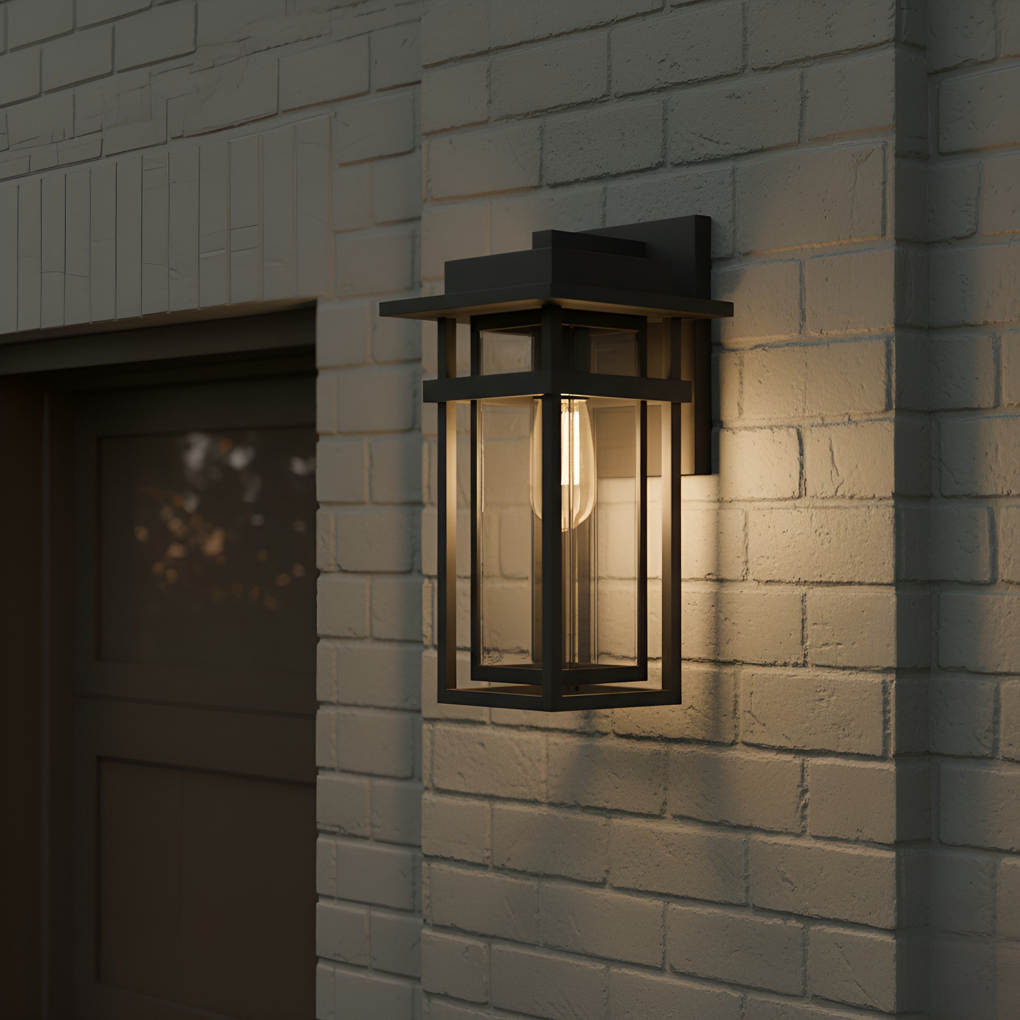 Quoizel - MORG8407EK - One Light Outdoor Wall Lantern - Morgan - Earth Black