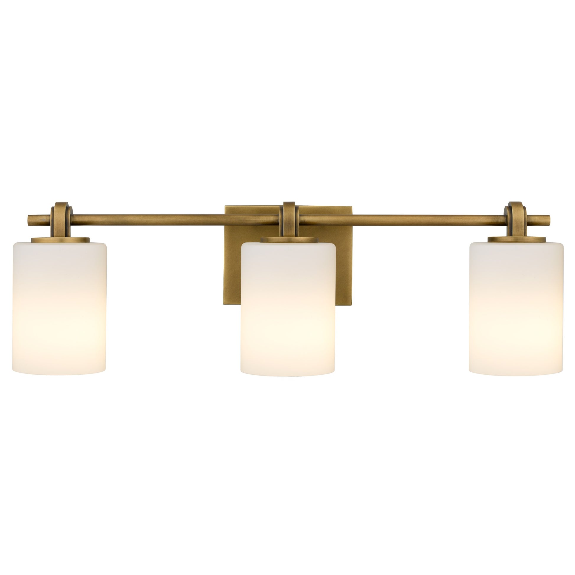 Quoizel - MORR8624WS - Three Light Vanity - Morris - Weathered Brass