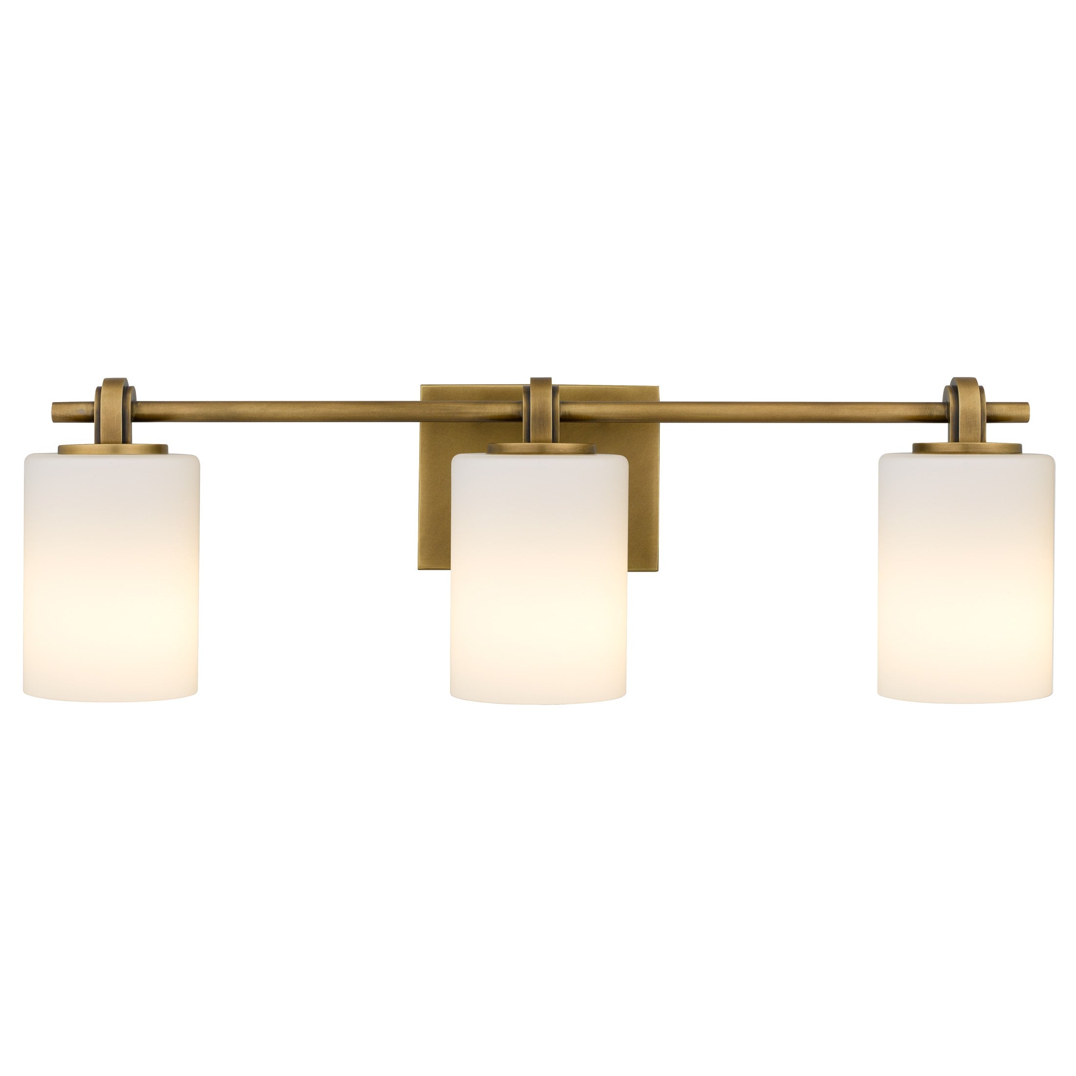 Quoizel - MORR8624WS - Three Light Vanity - Morris - Weathered Brass