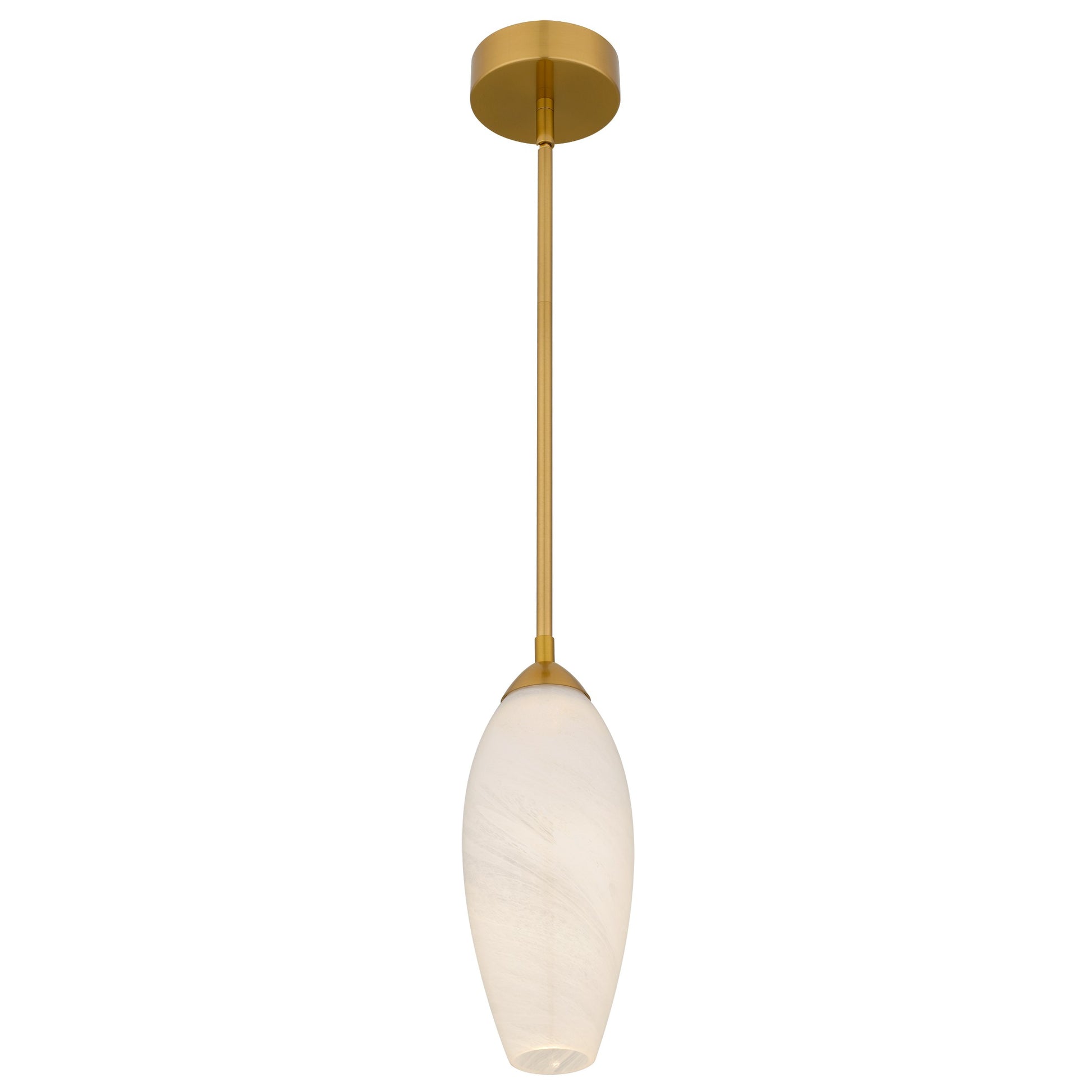 Quoizel - PCBUR1505BRG - LED Mini Pendant - Burnett - Brushed Gold