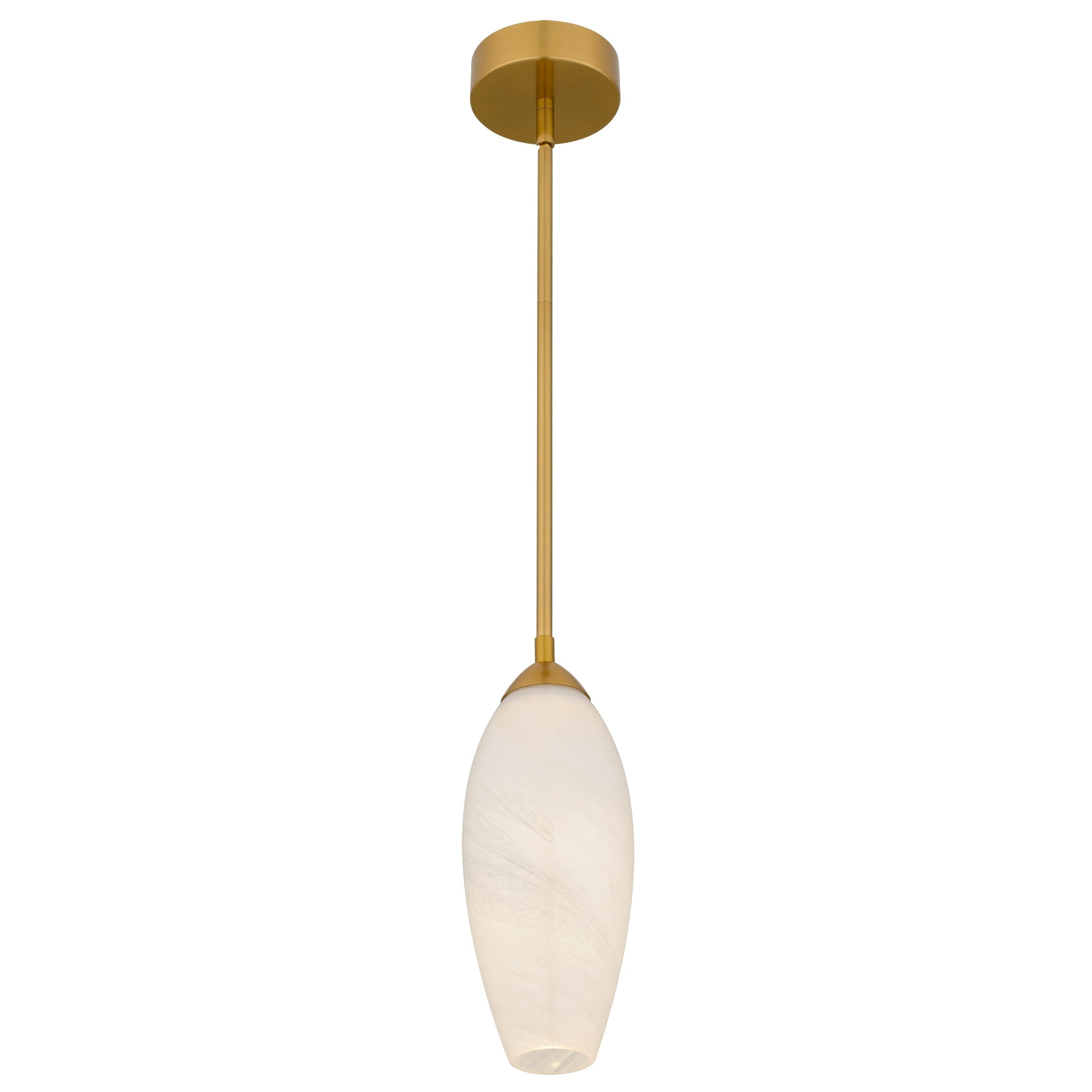 Quoizel - PCBUR1505BRG - LED Mini Pendant - Burnett - Brushed Gold