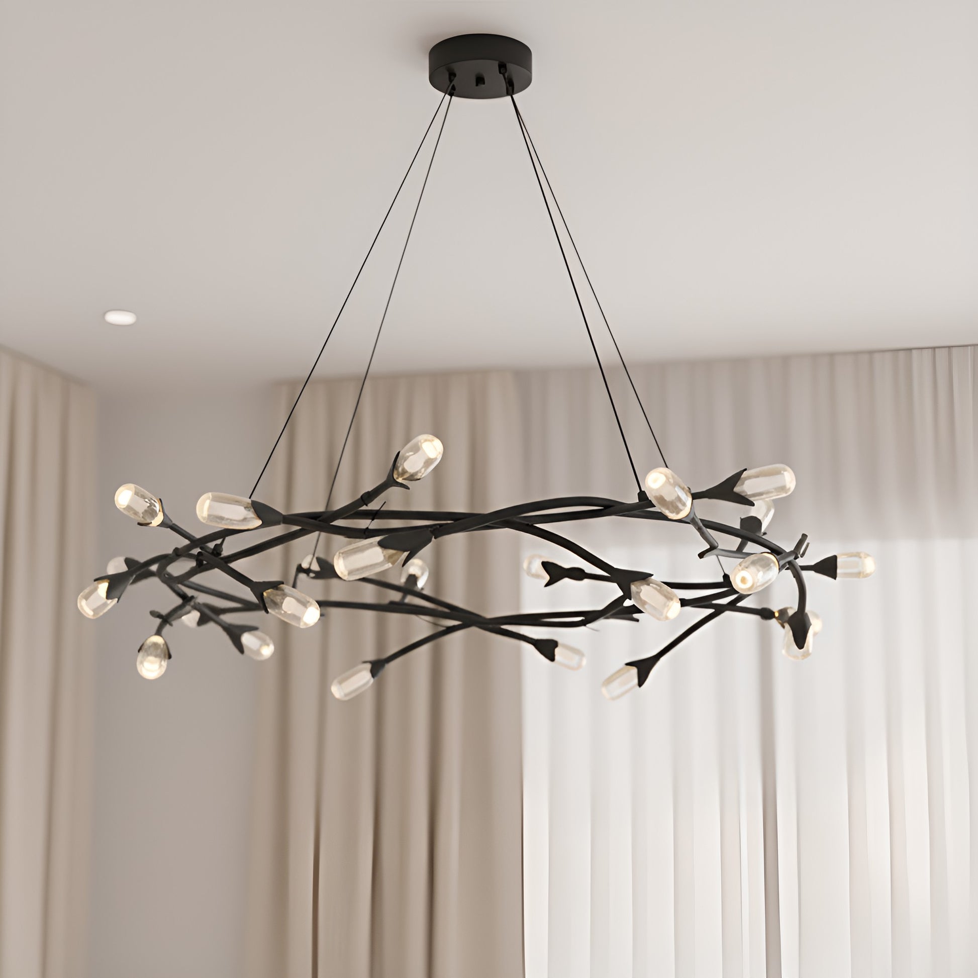 Quoizel - PCCOR2832MBK - LED Pendant - Cora - Matte Black