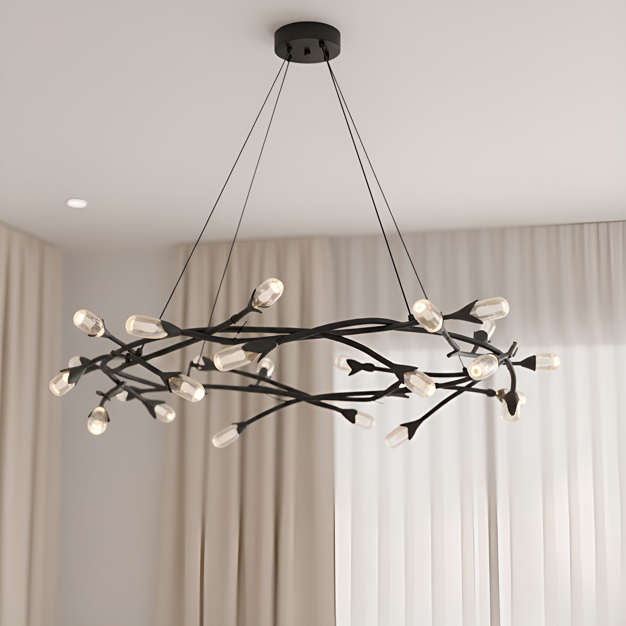 Quoizel - PCCOR2832MBK - LED Pendant - Cora - Matte Black