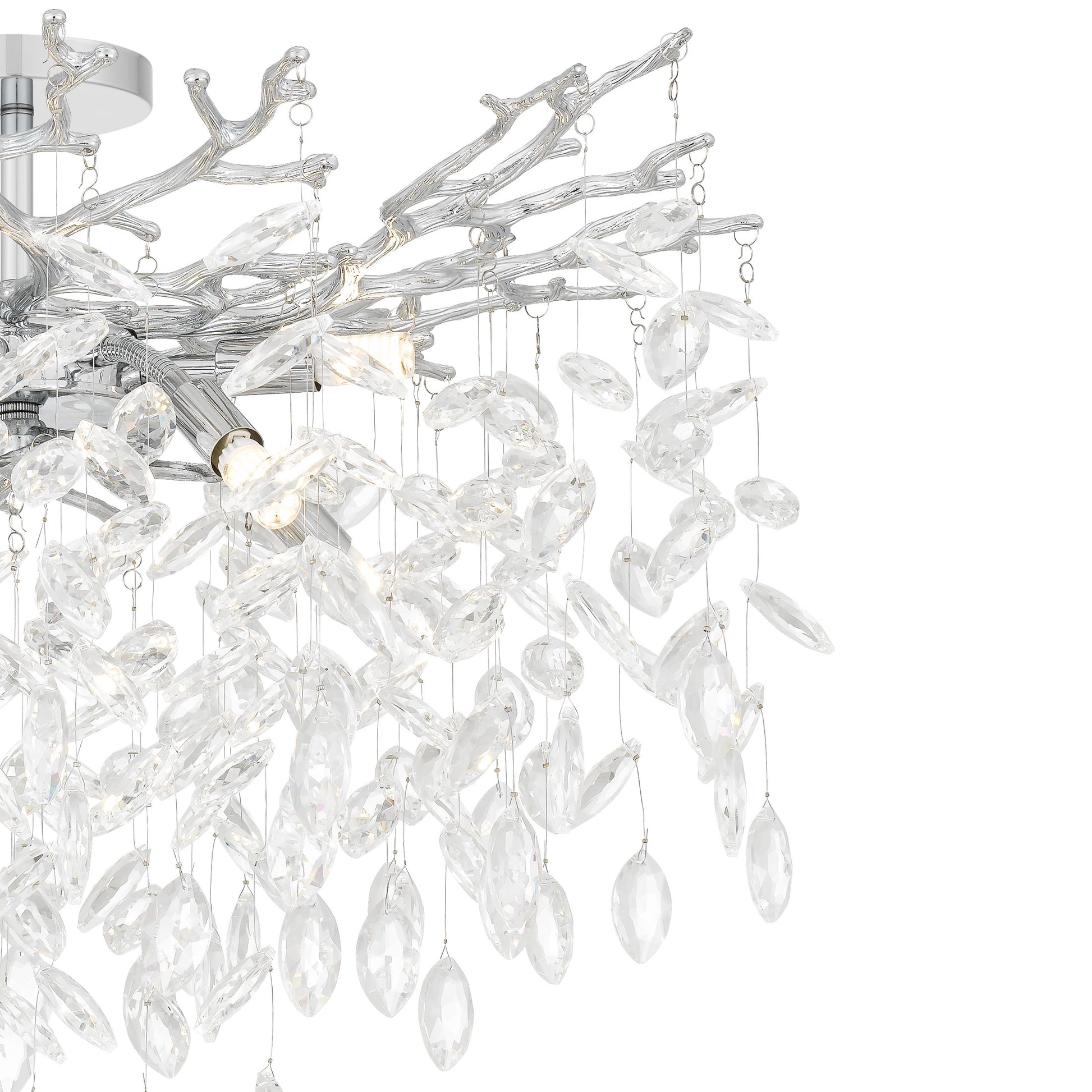 Quoizel - PCISO1726C - LED Semi-Flush Mount - Isobel - Polished Chrome