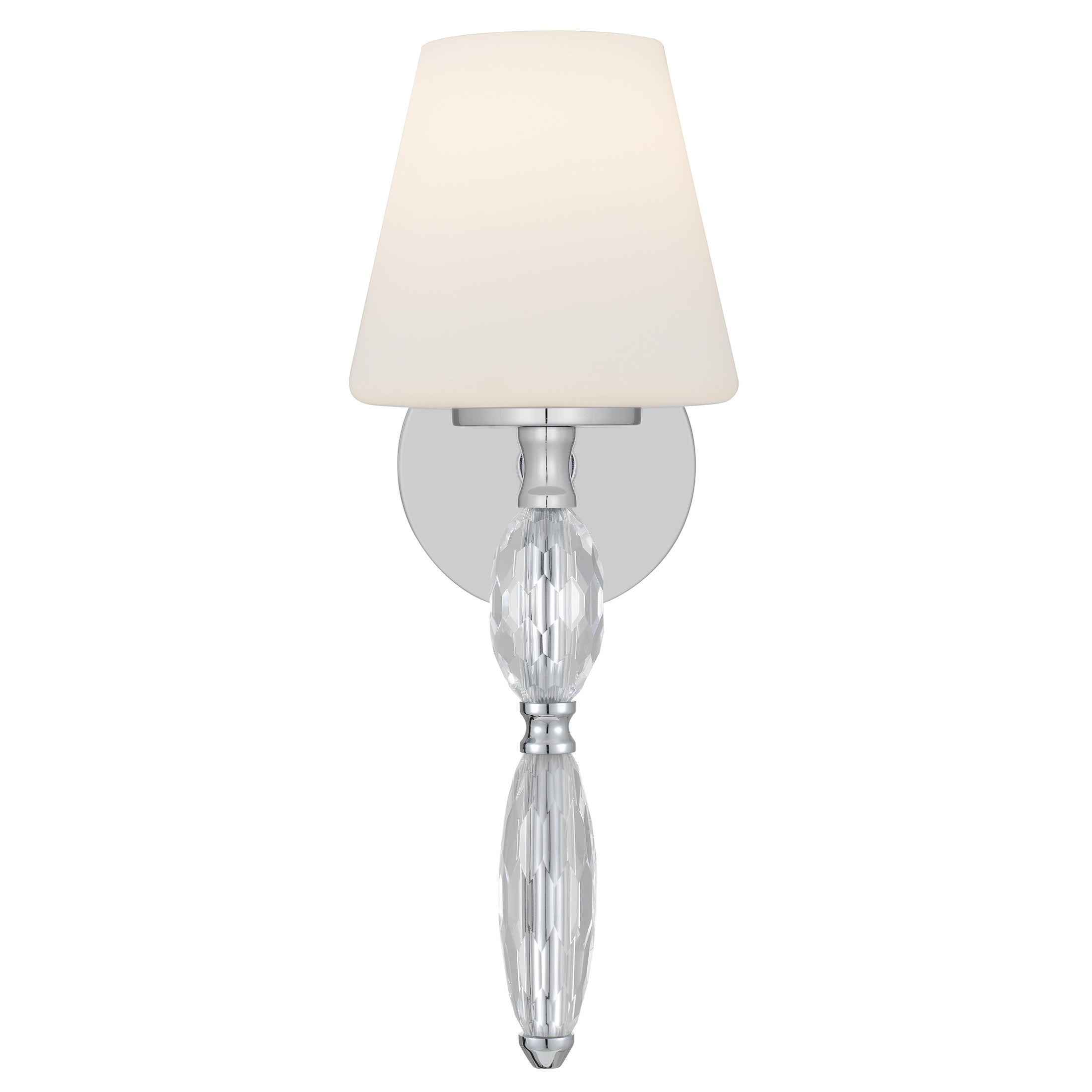 Quoizel - STON8706C - One Light Wall Sconce - Stone - Polished Chrome