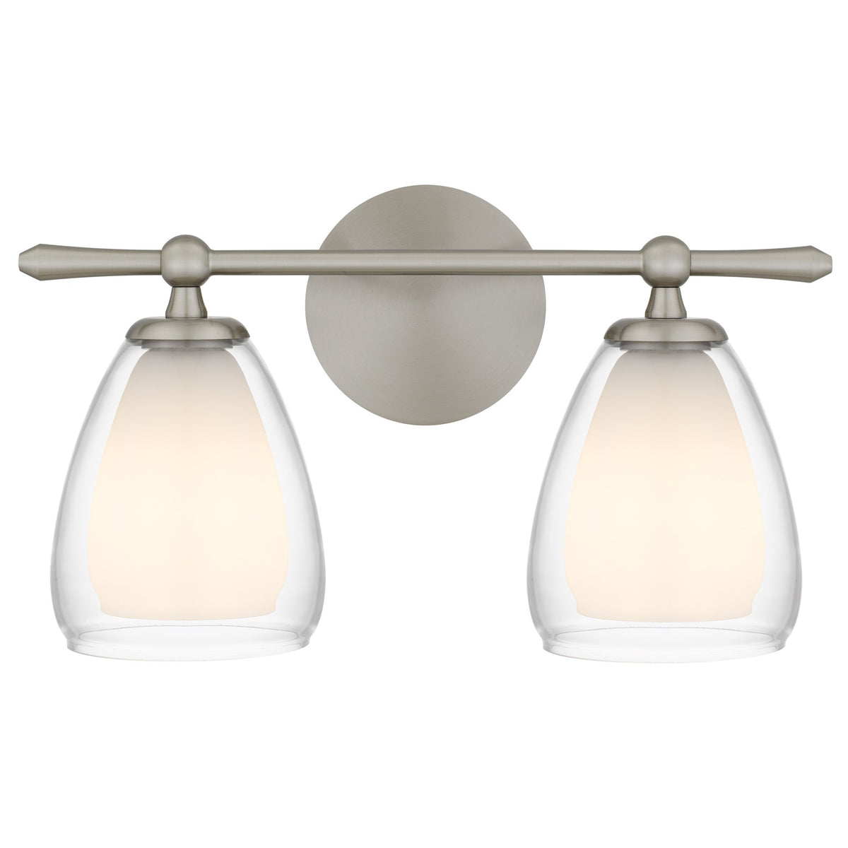Quoizel - VIV8616BN - Two Light Vanity - Vivienne - Brushed Nickel