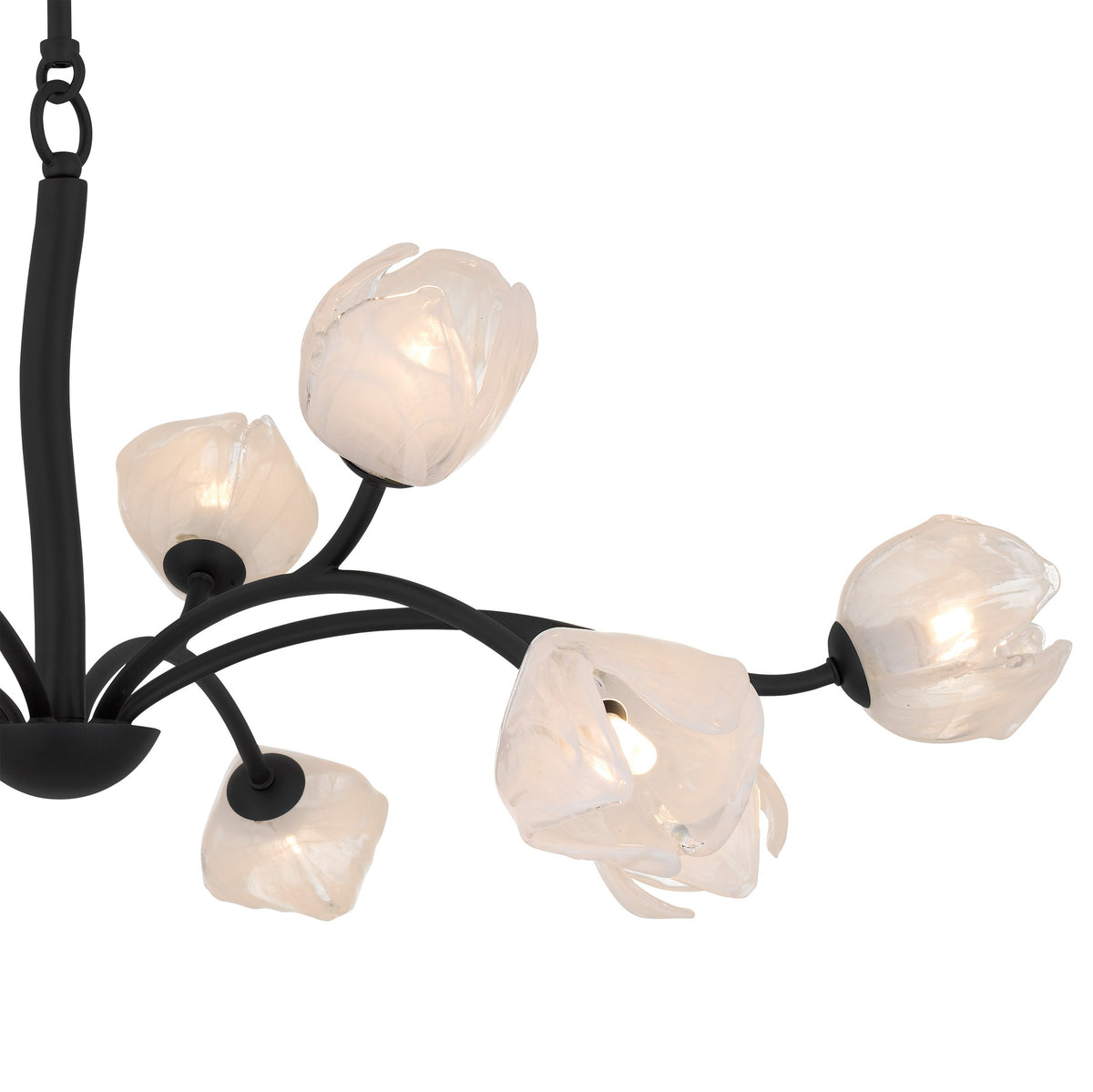 Quoizel - WALK5040MBK - 12 Light Chandelier - Walker - Matte Black