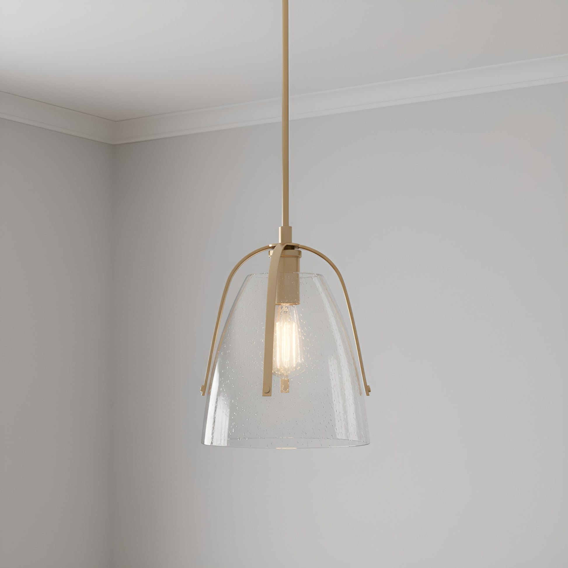 Quoizel - WHIT1510BGD - One Light Mini Pendant - Whitmore - Bronze Gold