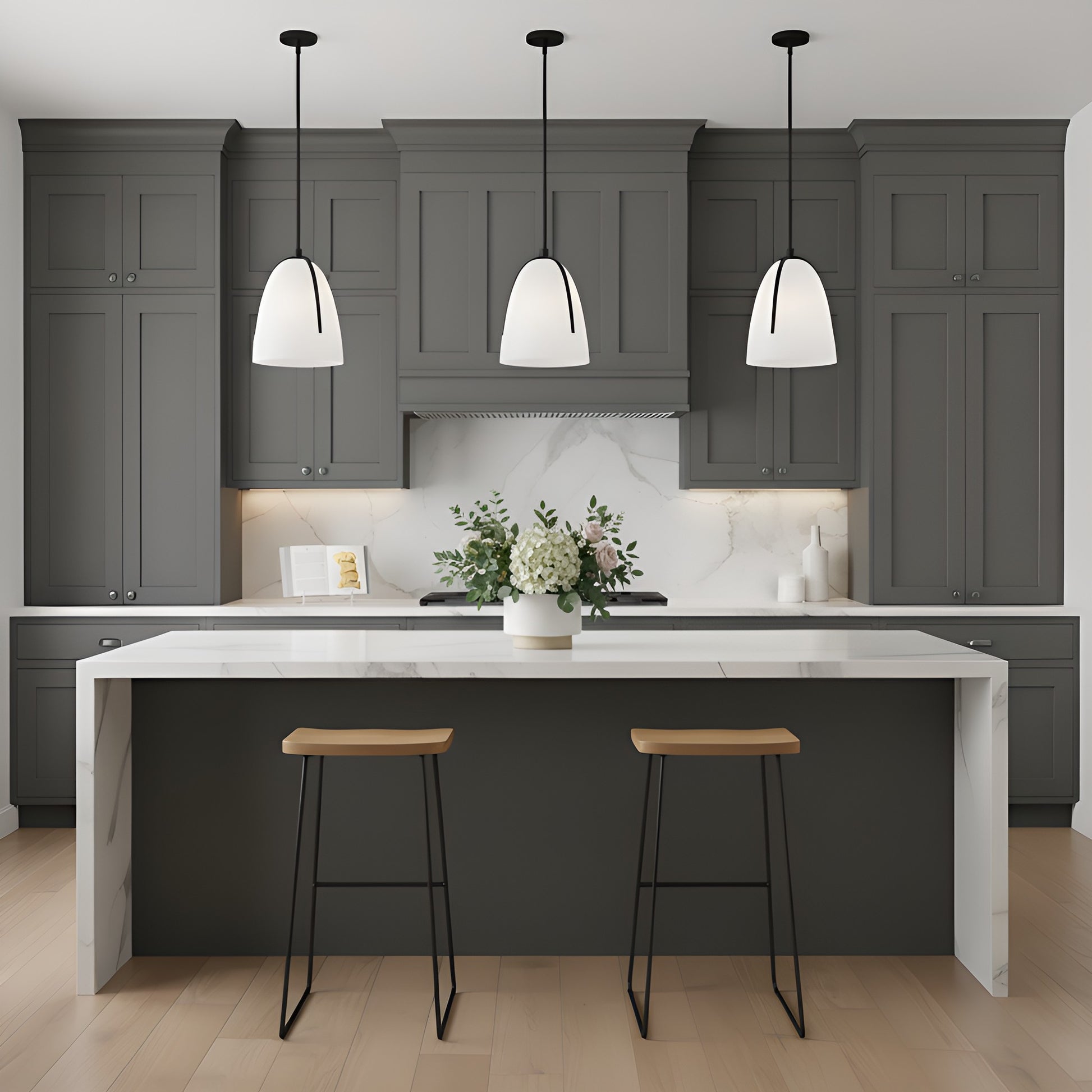 Quoizel - WHIT1510MBK - One Light Mini Pendant - Whitmore - Matte Black