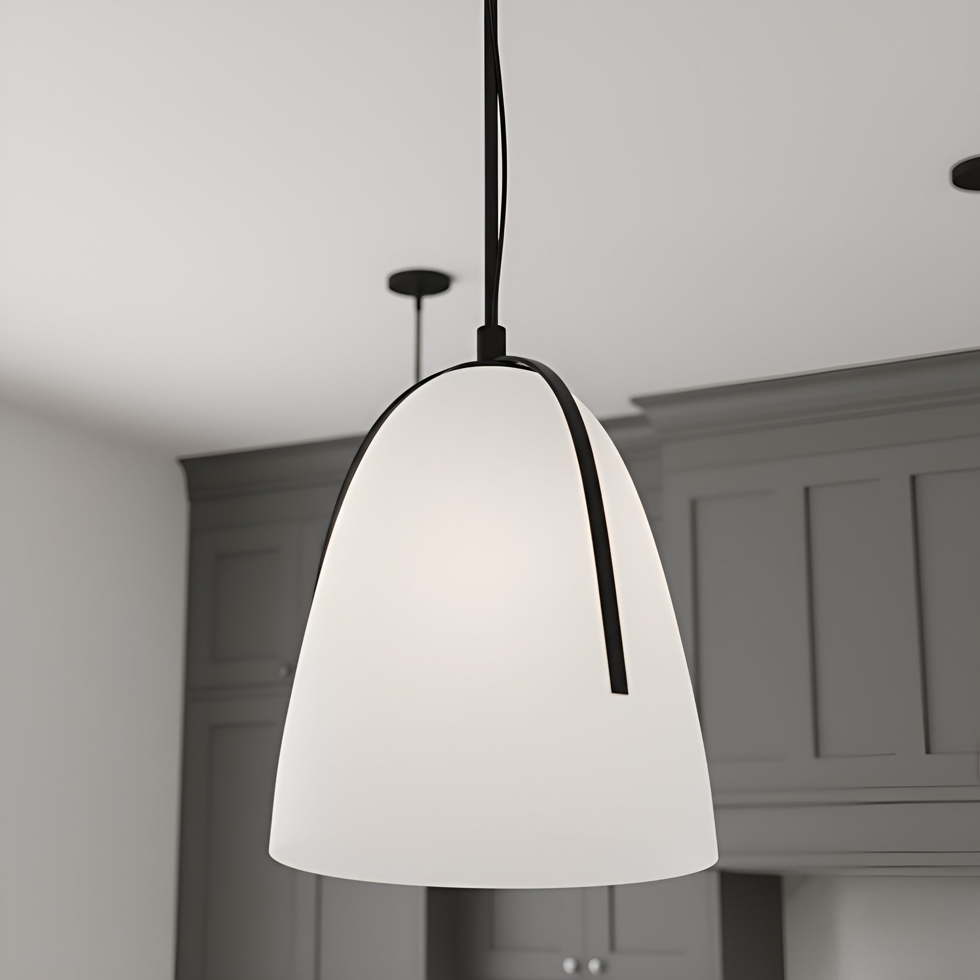 Quoizel - WHIT1510MBK - One Light Mini Pendant - Whitmore - Matte Black