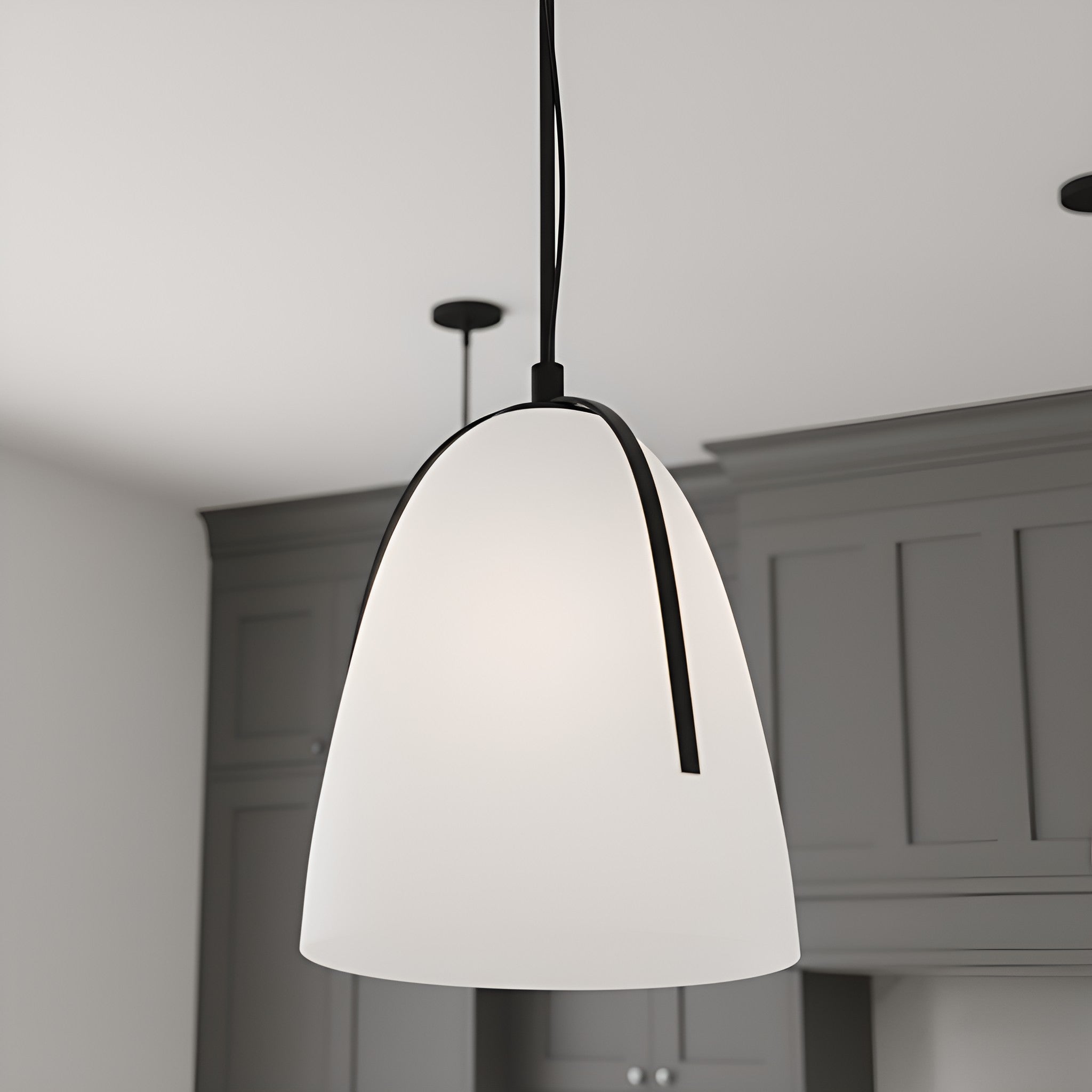 Quoizel - WHIT1510MBK - One Light Mini Pendant - Whitmore - Matte Black