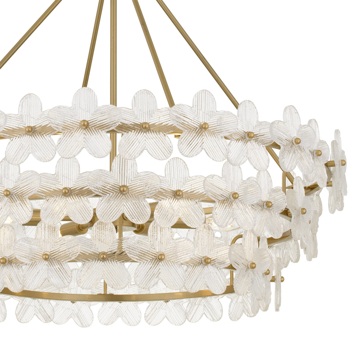 Quoizel - WRIG2830BRG - Six Light Pendant - Wright - Brushed Gold