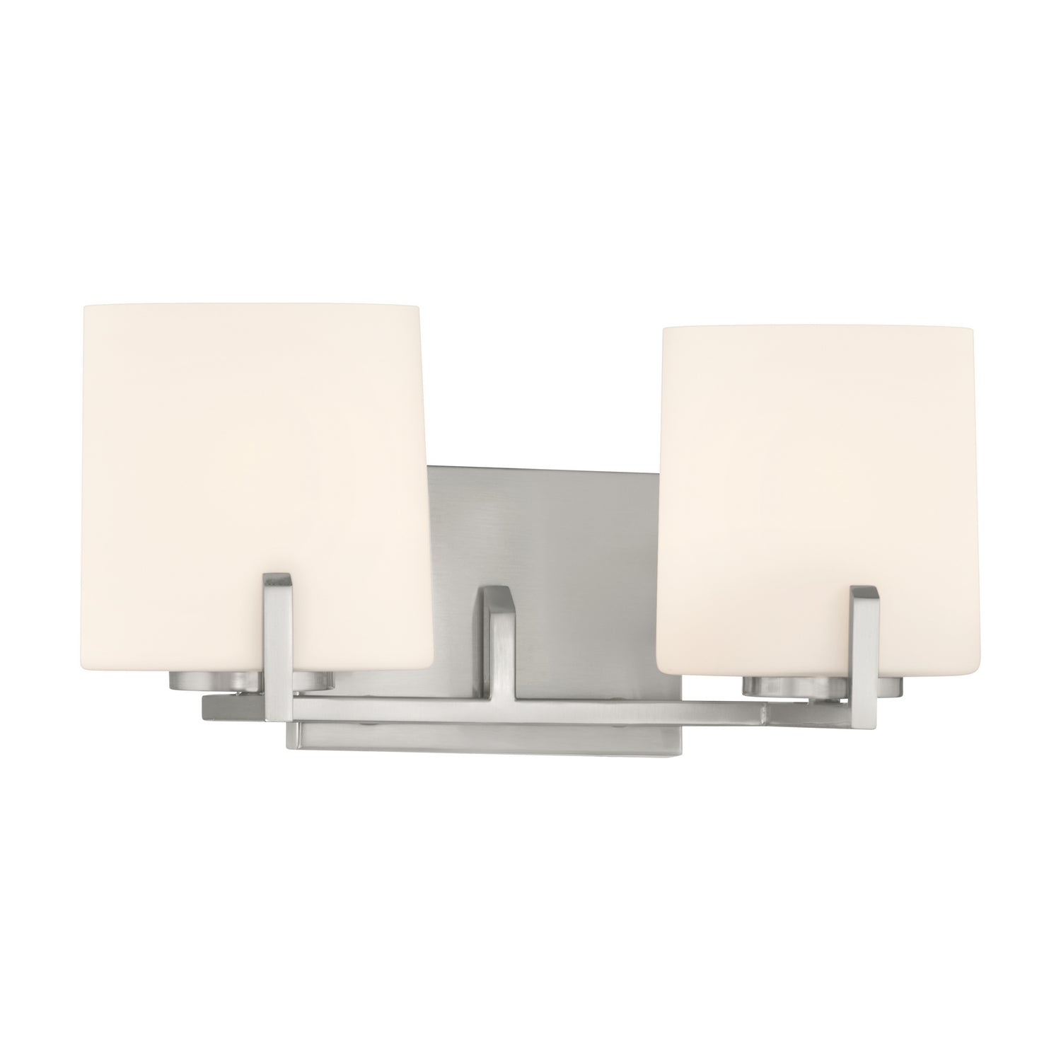 Minka-Lavery - 12432-84 - Two Light Vanity - Mirelle - Brushed Nickel