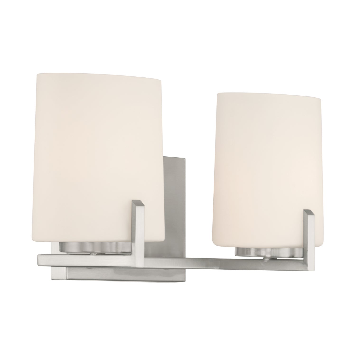 Minka-Lavery - 12432-84 - Two Light Vanity - Mirelle - Brushed Nickel