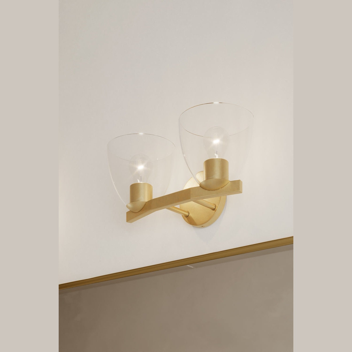 Minka-Lavery - 12482-732 - Two Light Vanity - Noellea - Legacy Brass