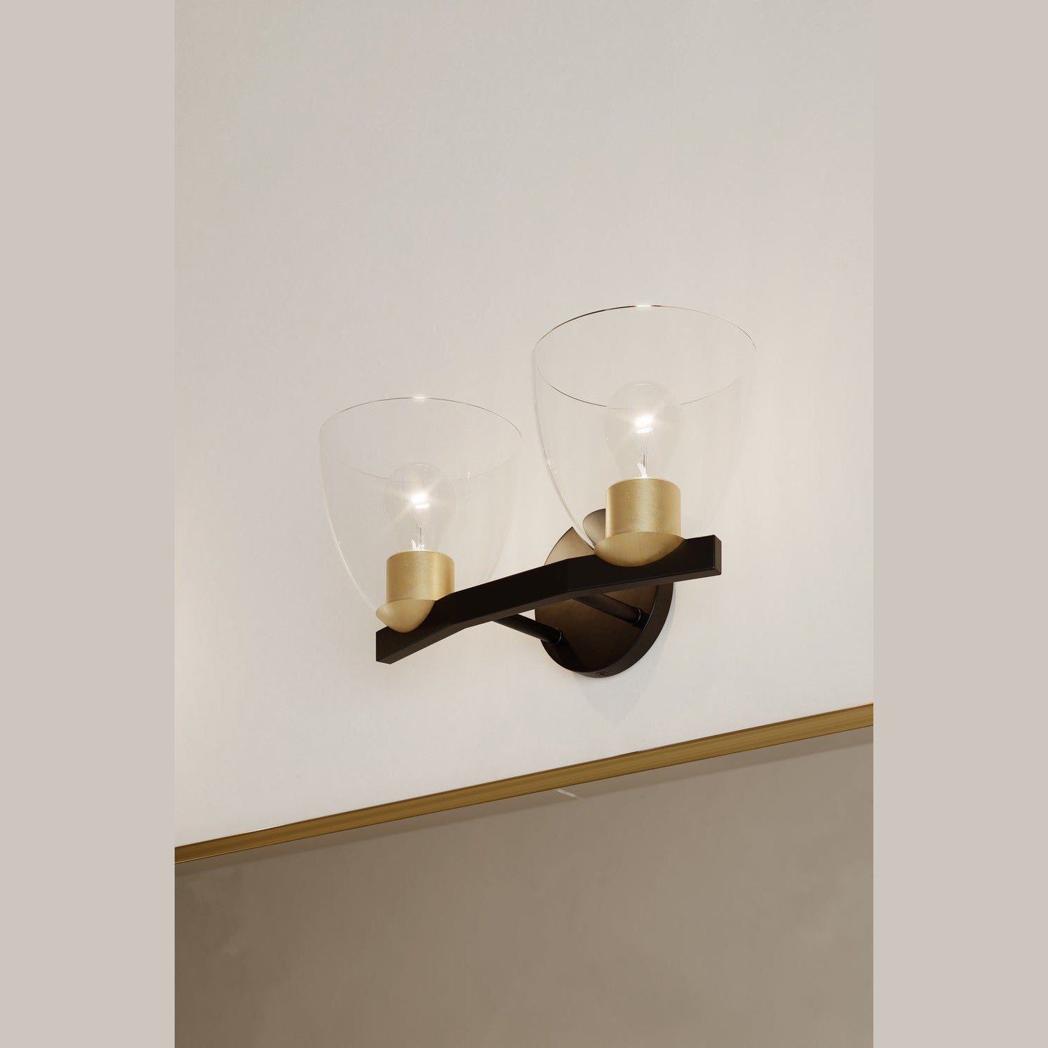 Minka-Lavery - 12482-796 - Two Light Vanity - Noellea - Dark Bronze