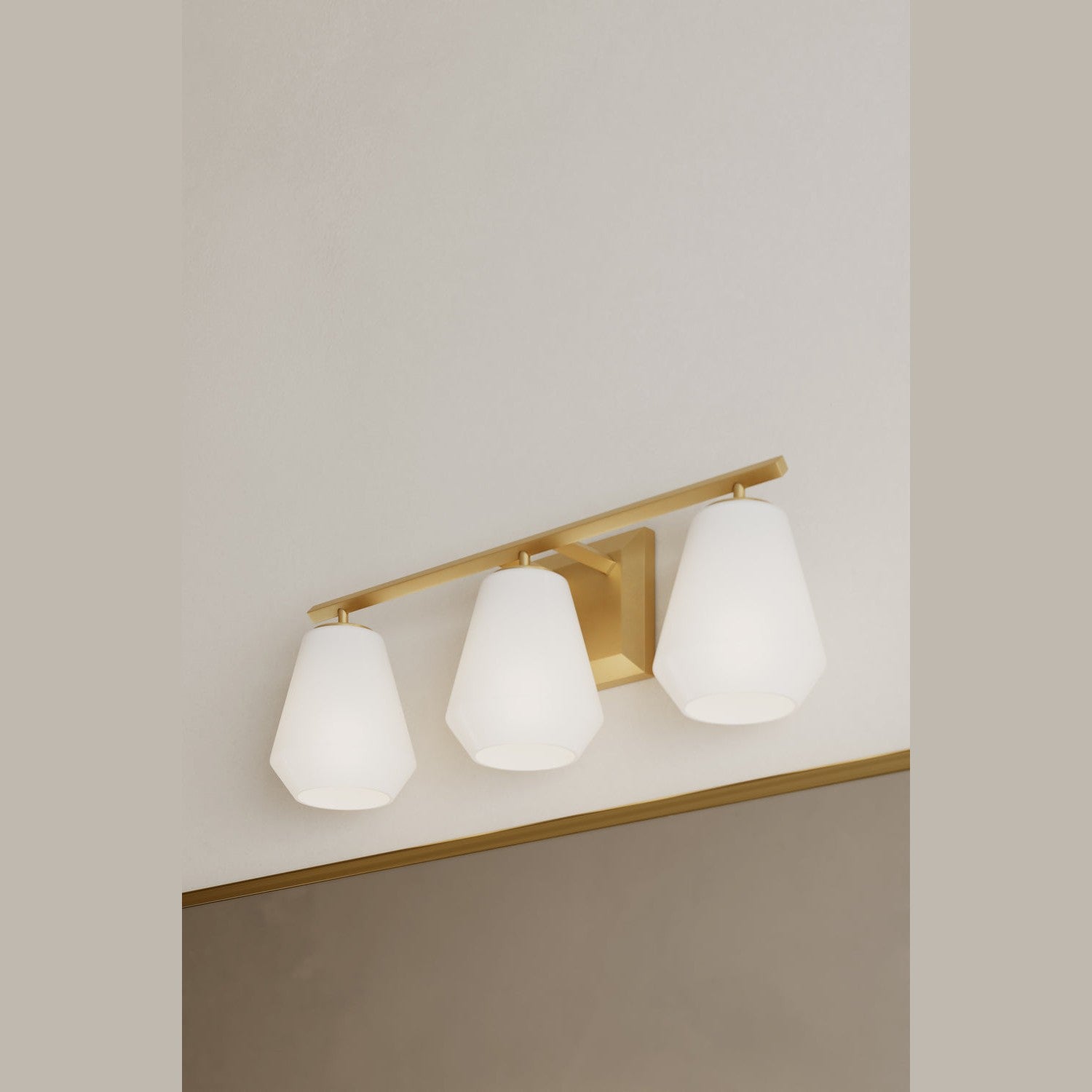 Minka-Lavery - 14373-732 - Three Light Vanity - Siena - Legacy Brass