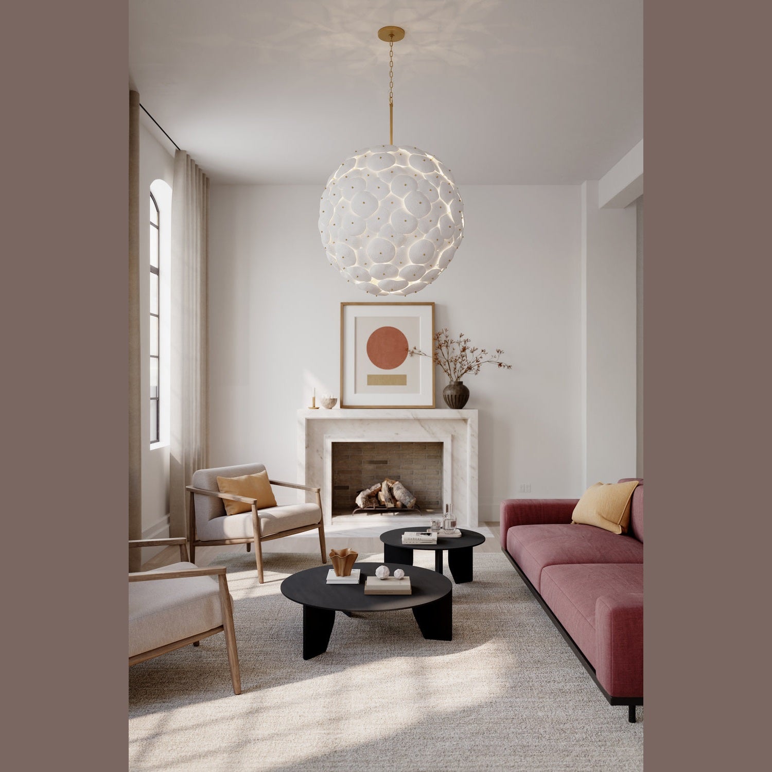 Metropolitan - N1829-732 - Nine Light Pendant - Coastlyn - Legacy Brass