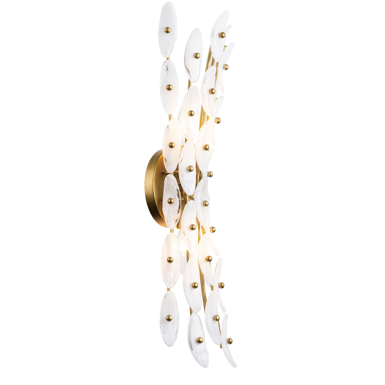 Metropolitan - N3402-870 - Two Light Wall Sconce - Sorra - Painted Legacy Brass
