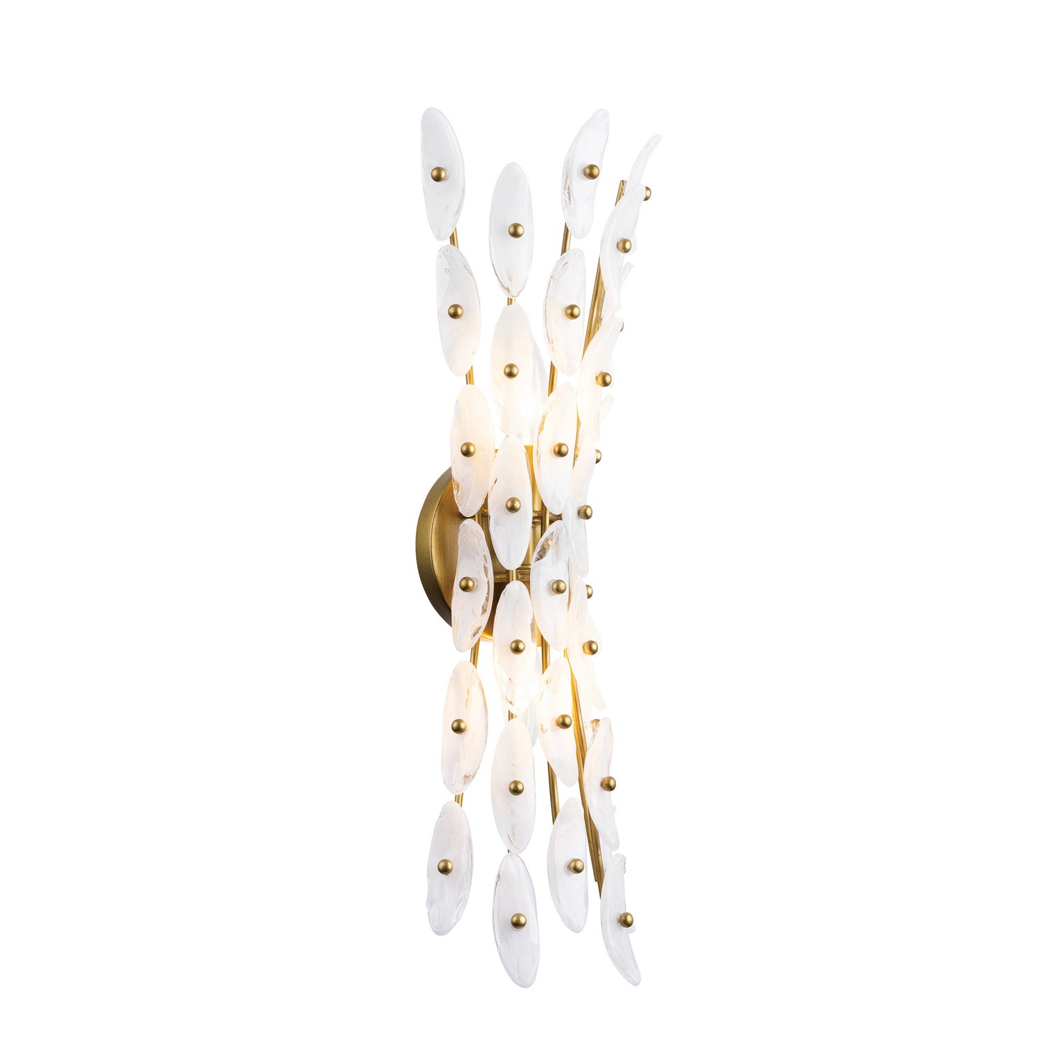 Metropolitan - N3402-870 - Two Light Wall Sconce - Sorra - Painted Legacy Brass