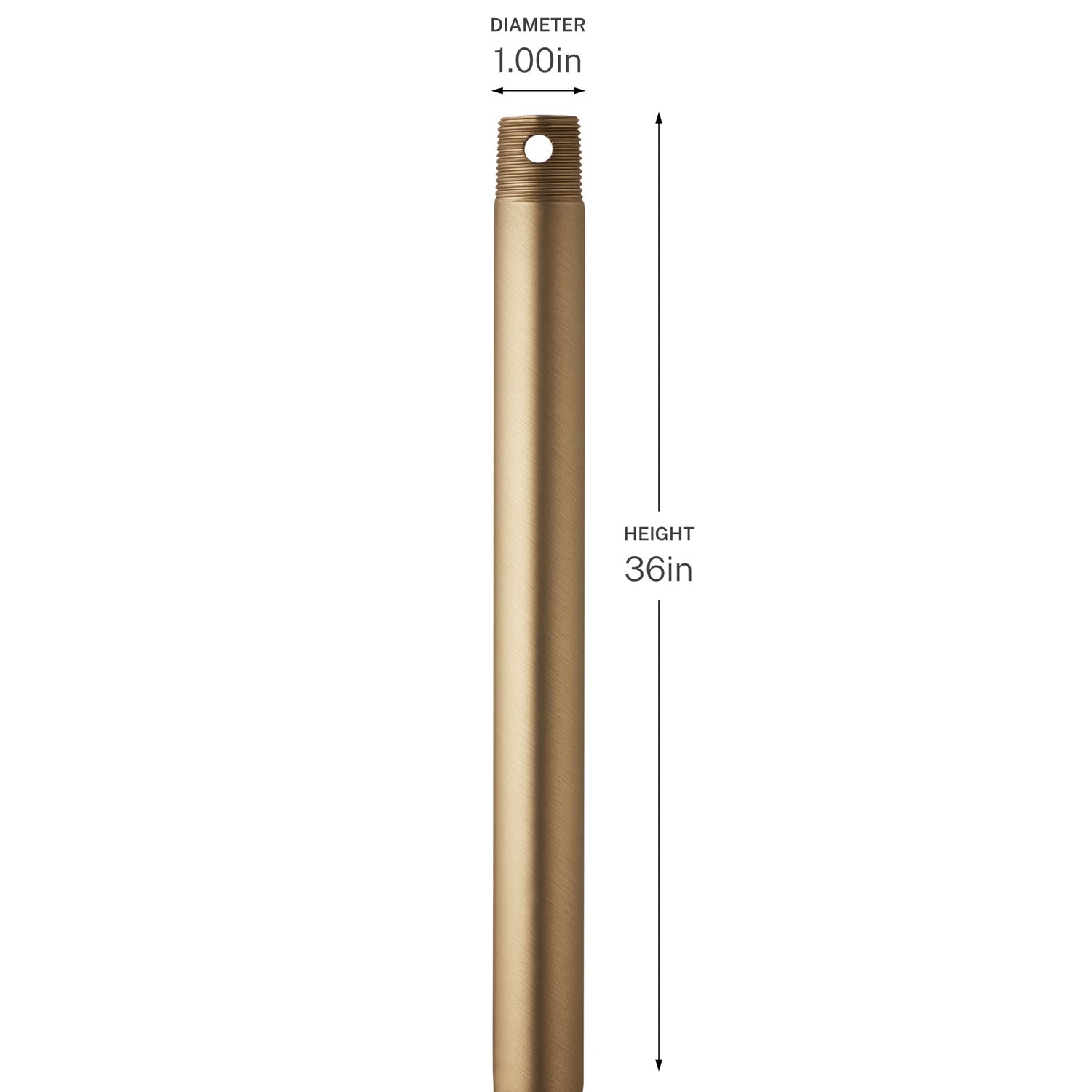 Progress Lighting - C2606-CPZ - Ceiling Fan Downrod - Downrod - Champagne Bronze