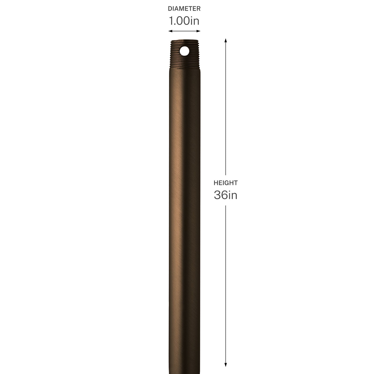 Progress Lighting - C2606-HBB - Ceiling Fan Downrod - Downrod - Heritage Brushed Bronze