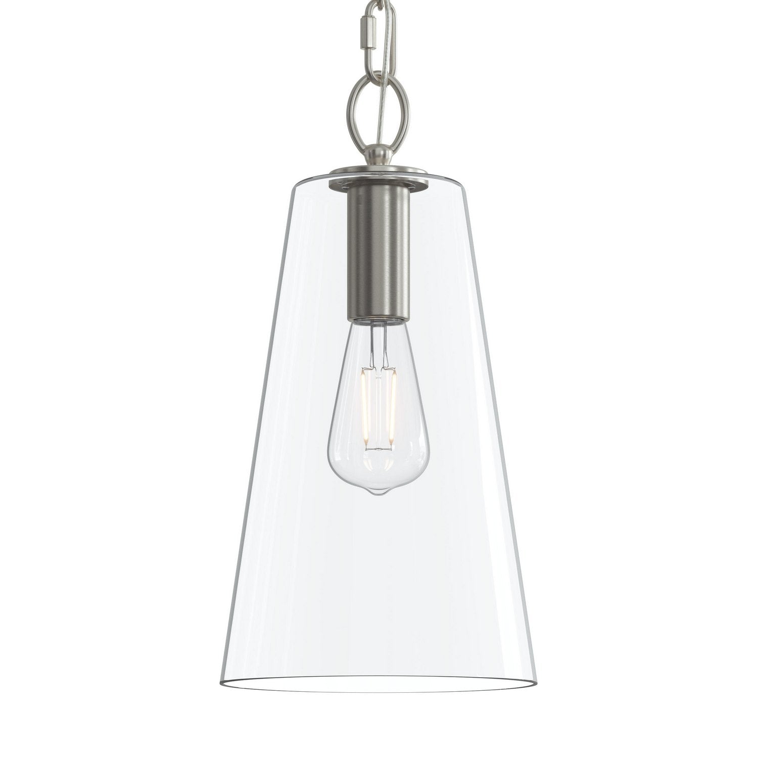 Progress Lighting - P500511-009 - One Light Pendant - Jheni - Brushed Nickel