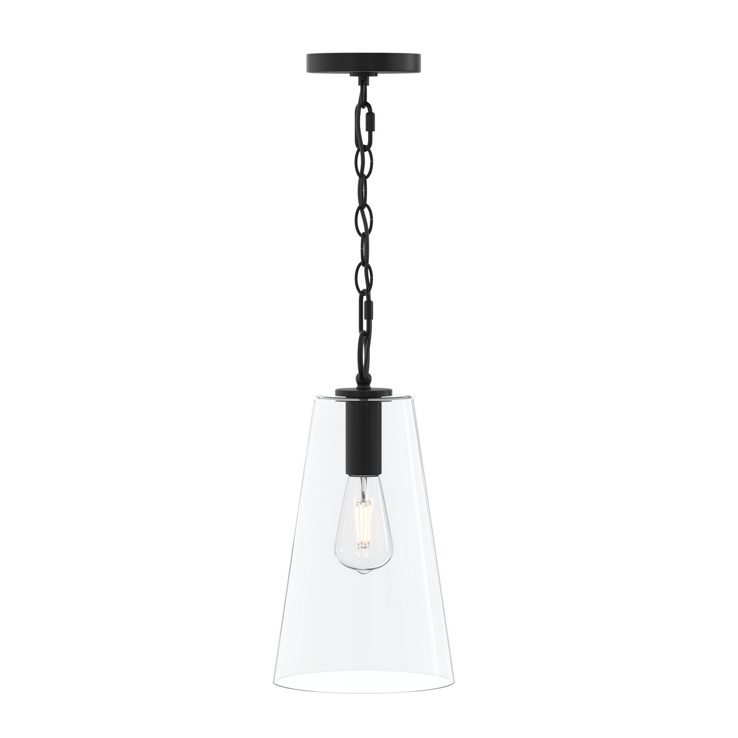 Progress Lighting - P500511-31M - One Light Pendant - Jheni - Matte Black