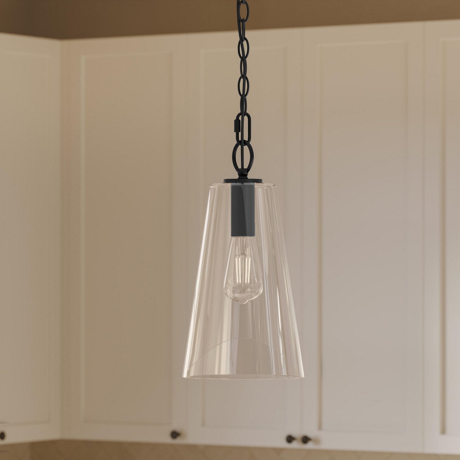 Progress Lighting - P500511-31M - One Light Pendant - Jheni - Matte Black