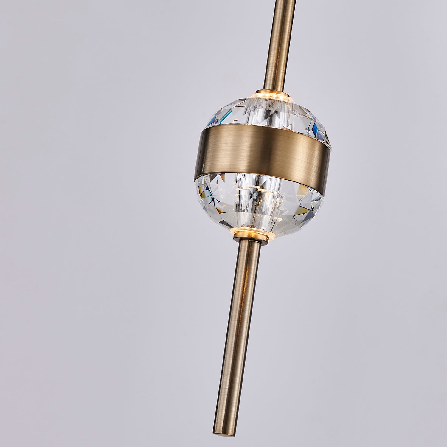 Allegri - 047652-044-FR001 - LED Chandelier - Goccia - Winter Brass