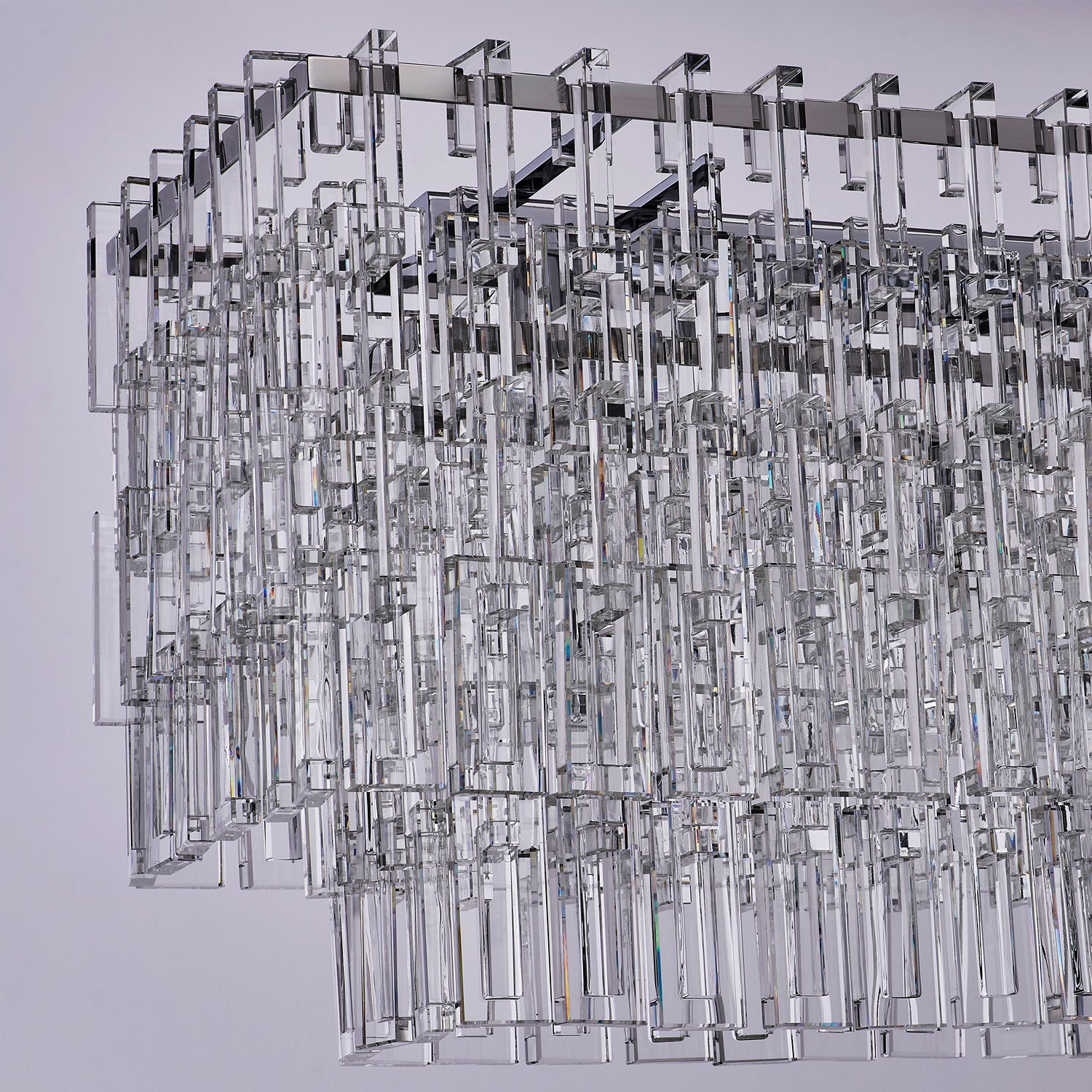 Allegri - 047161-010-FR001 - Seven Light Linear Pendant - Catene - Chrome