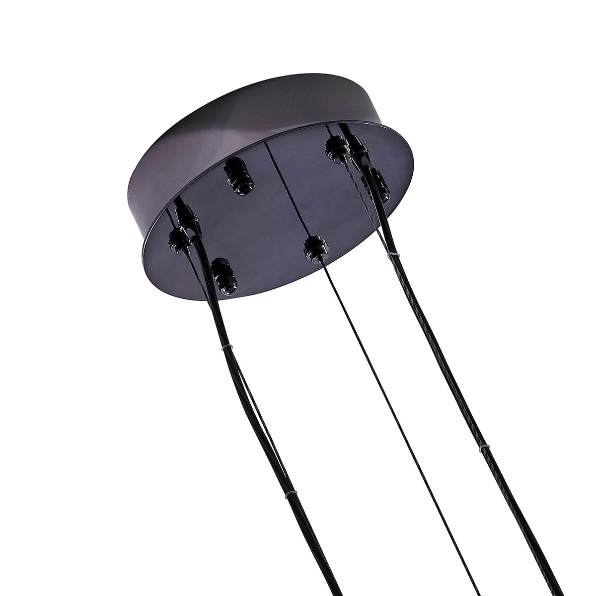 Allegri - 030255-184 - LED Chandelier - Glacier - Black Nickel