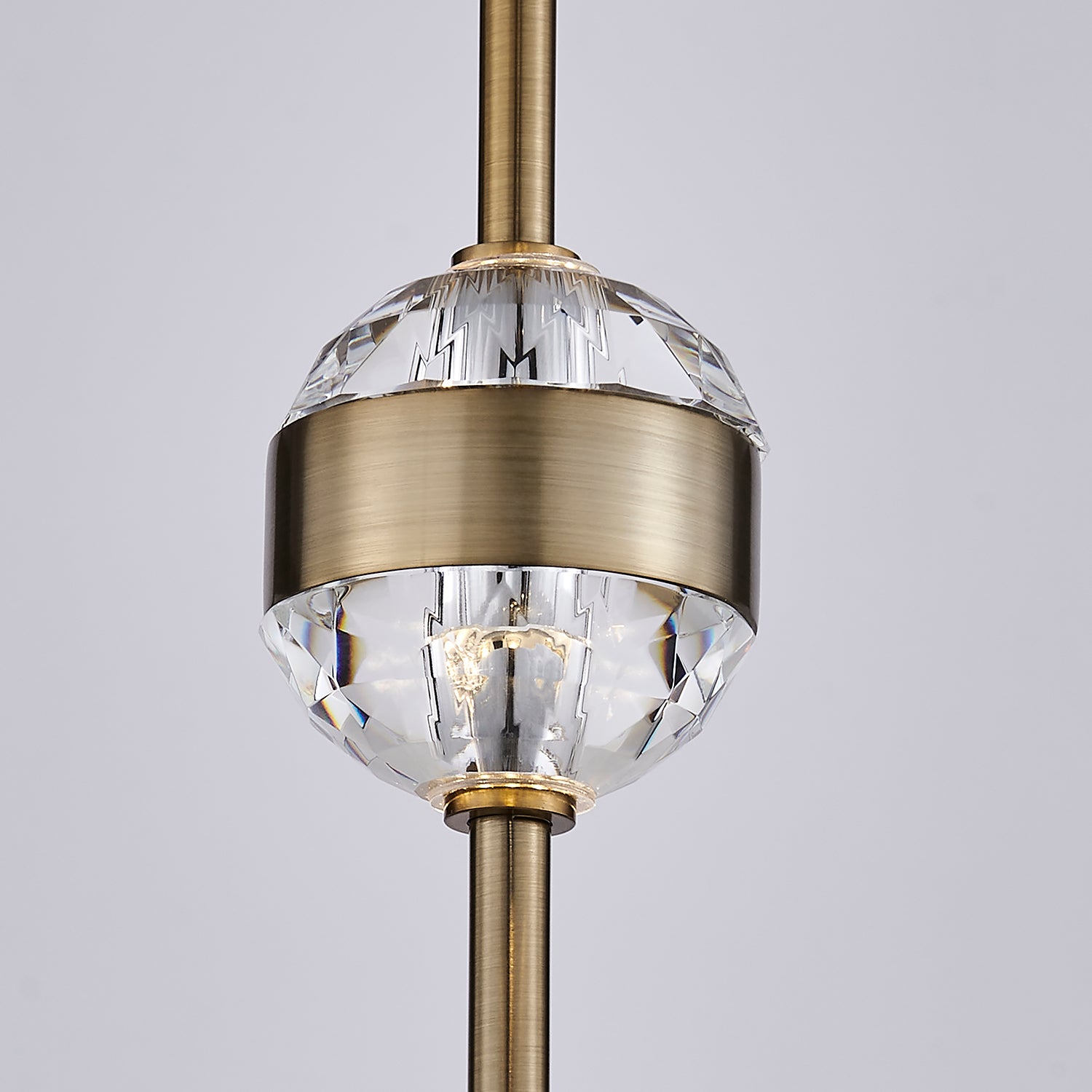 Allegri - 047611-044-FR001 - LED Mini Pendant - Goccia - Winter Brass