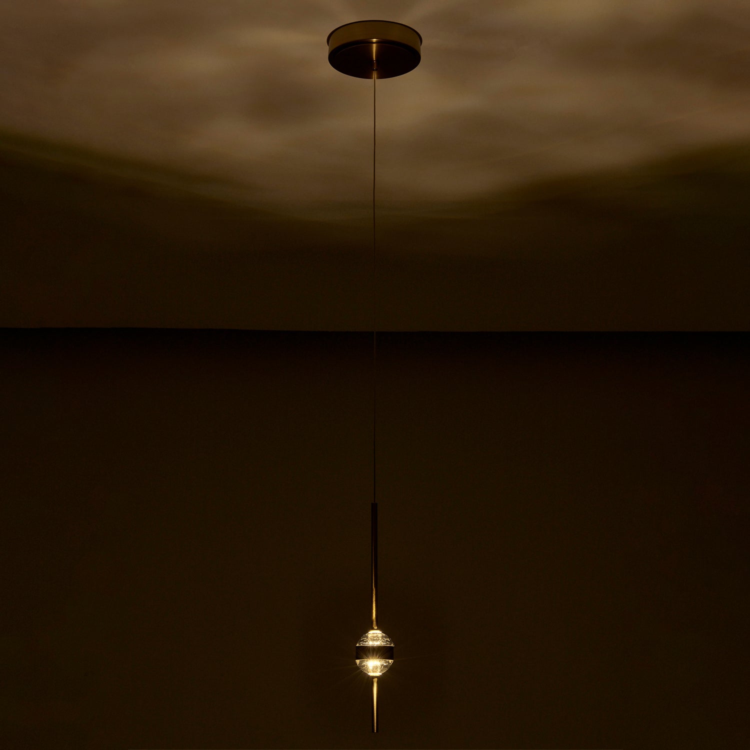 Allegri - 047611-044-FR001 - LED Mini Pendant - Goccia - Winter Brass